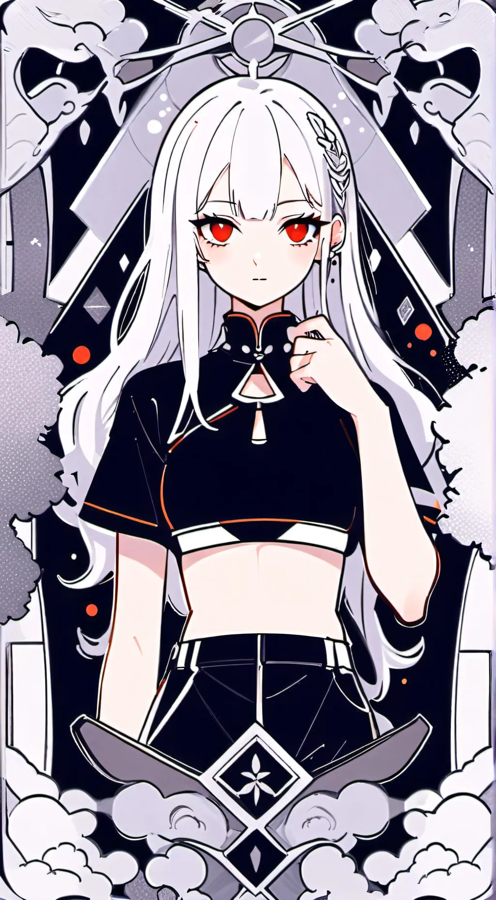 ai character: Kim background