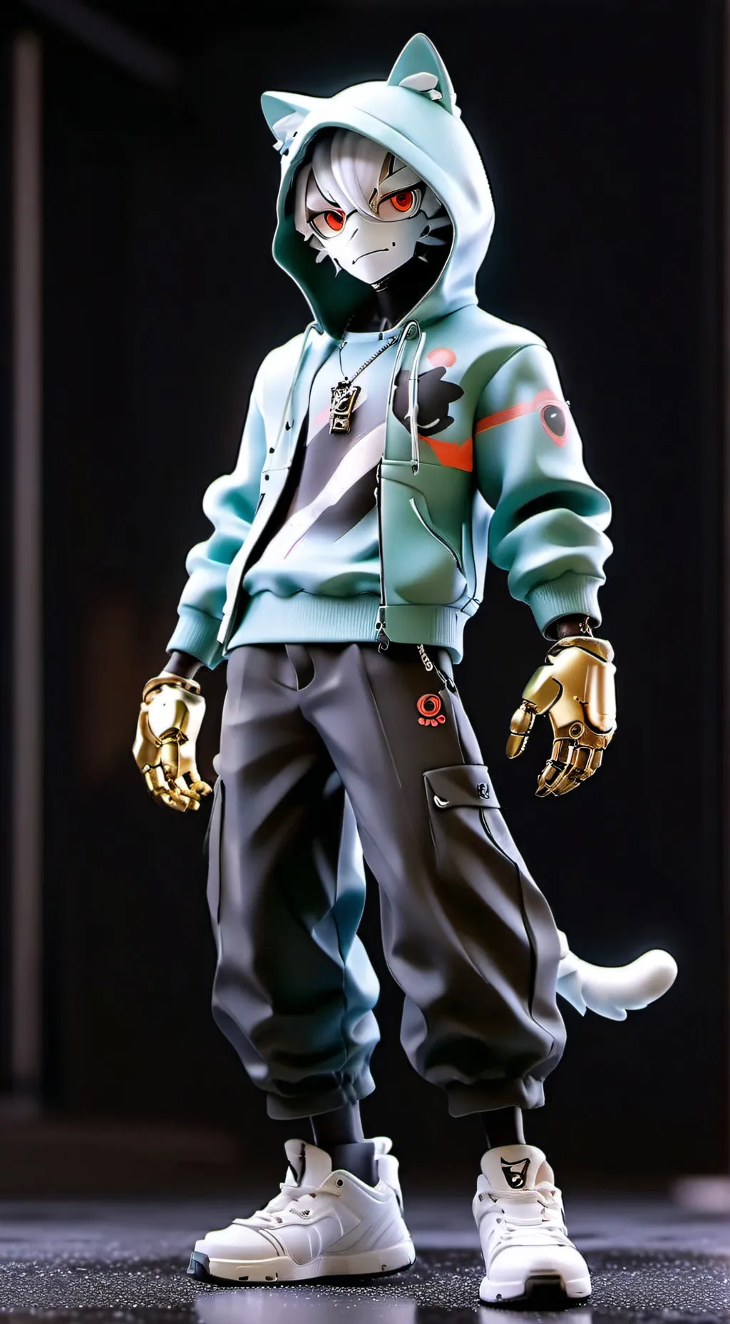 ai character: boykisser gangster background