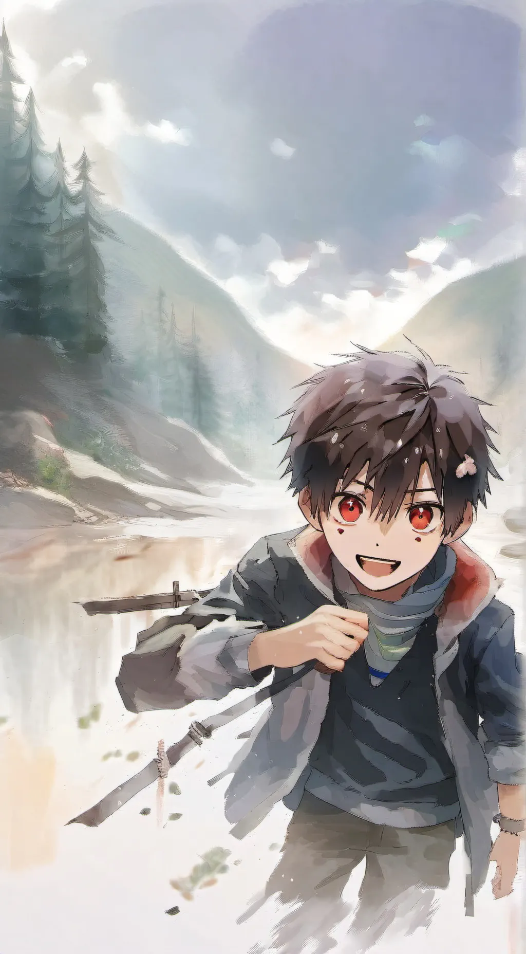 ai character: Hanako-kun  background