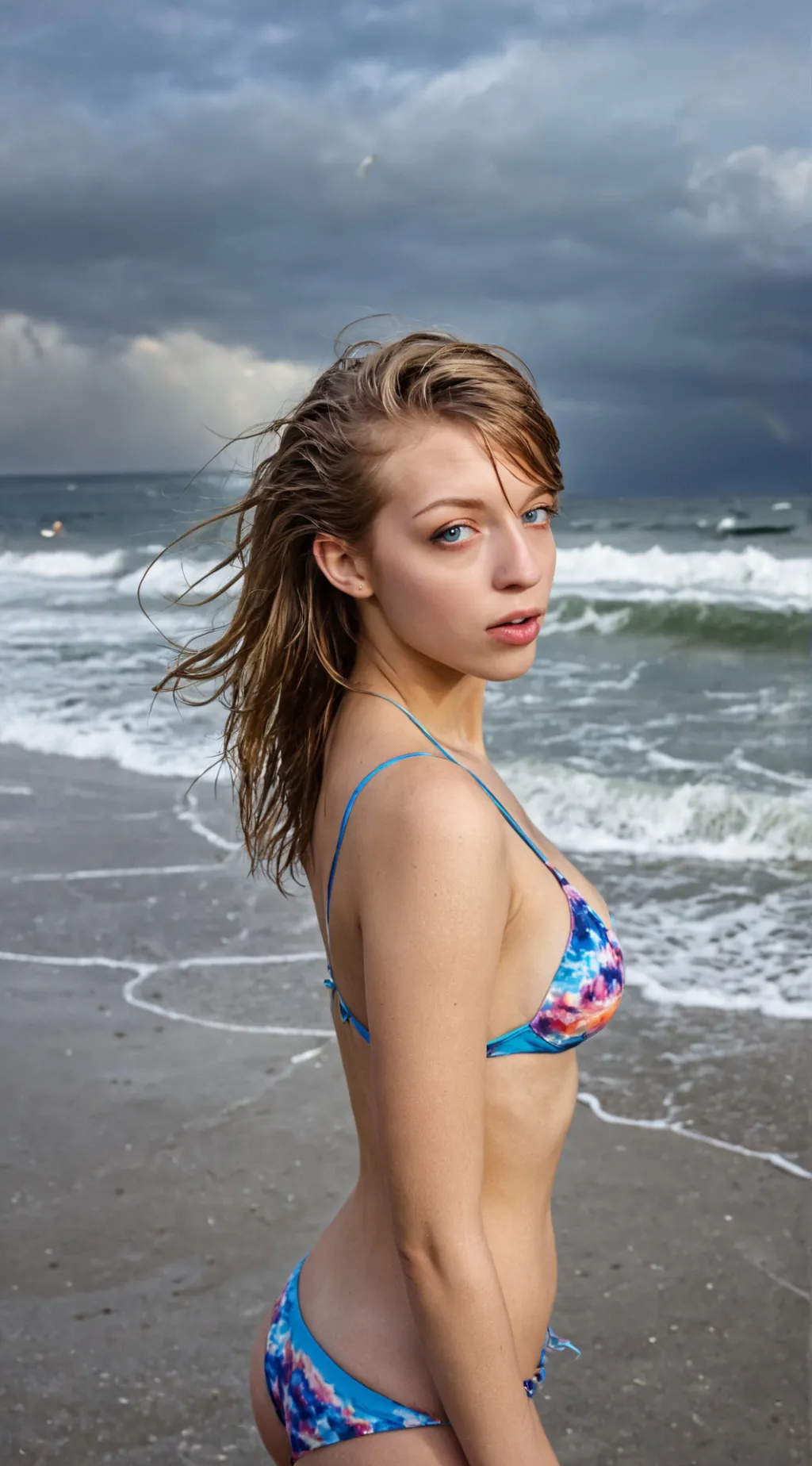 ai character: Stormy Waters background