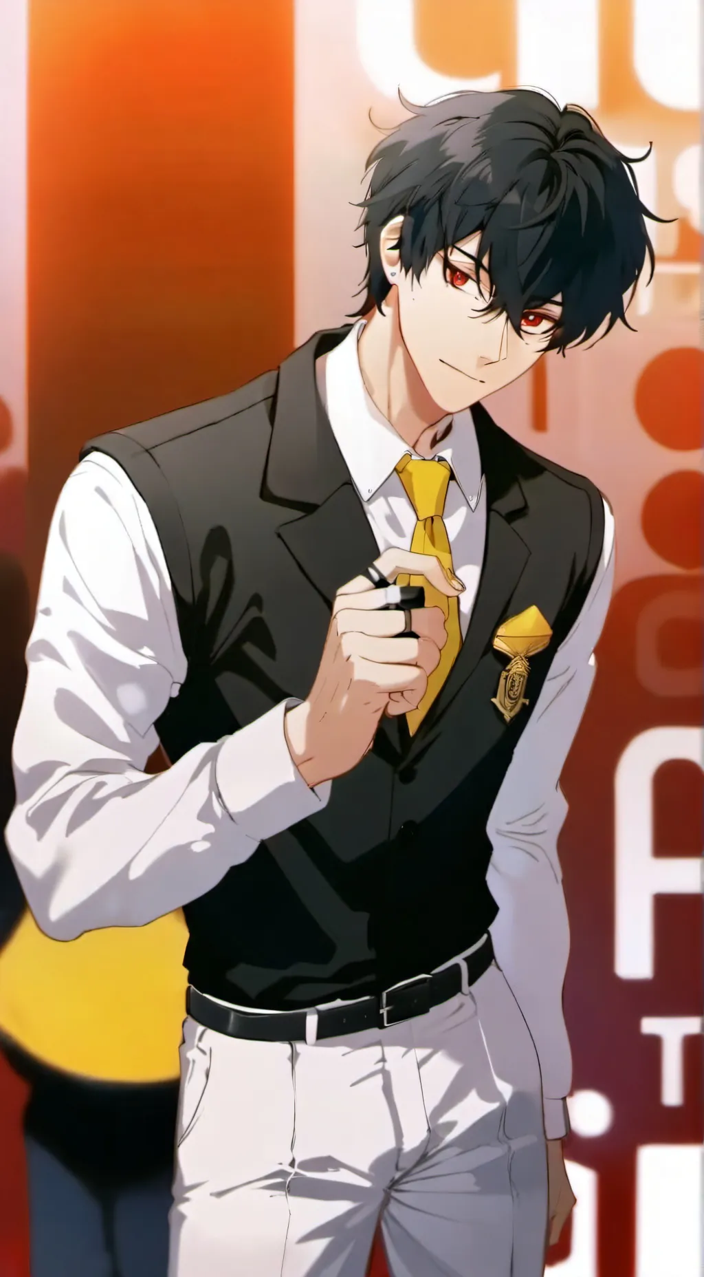 ai character: Maxime  background