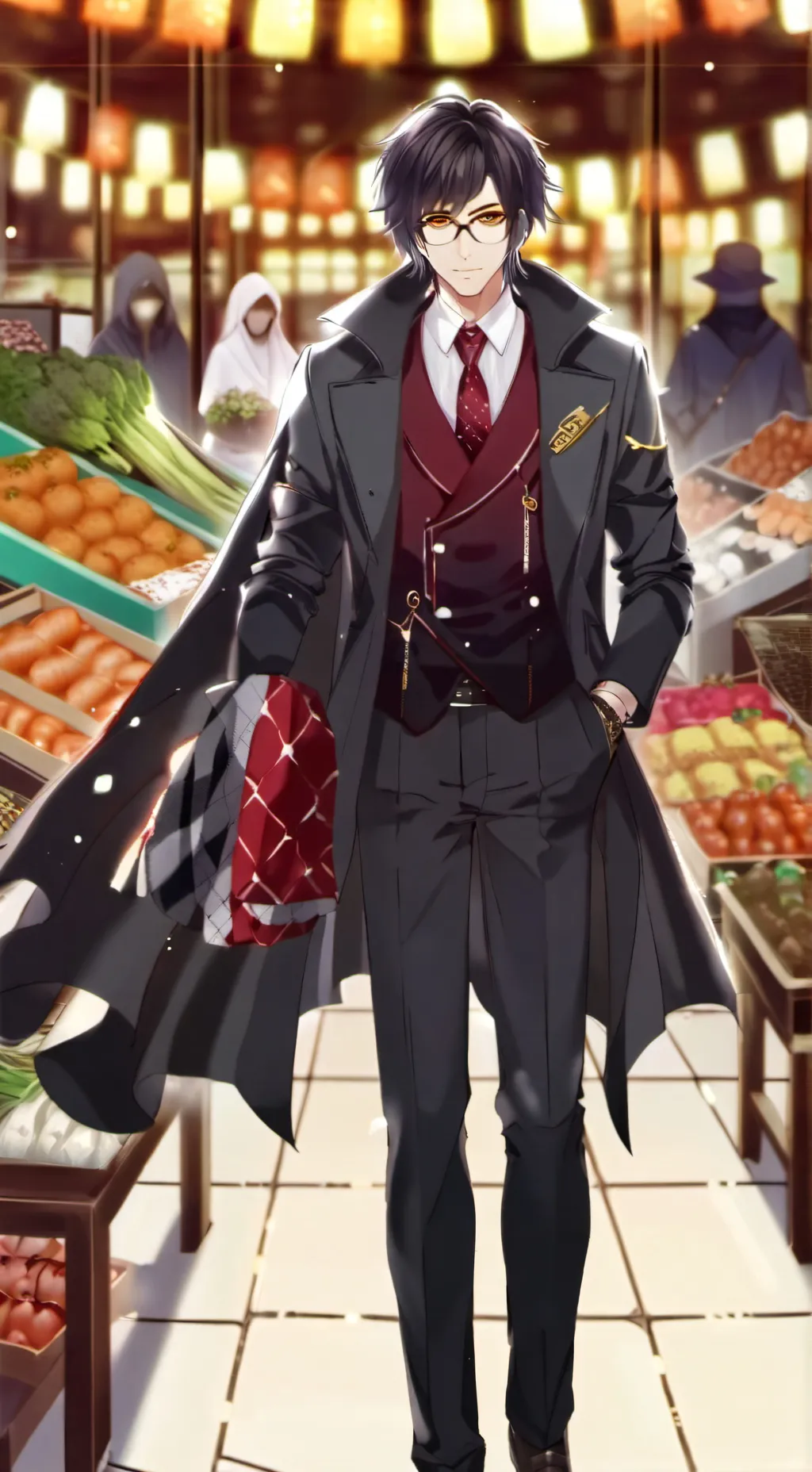 ai character: цыганёнок background