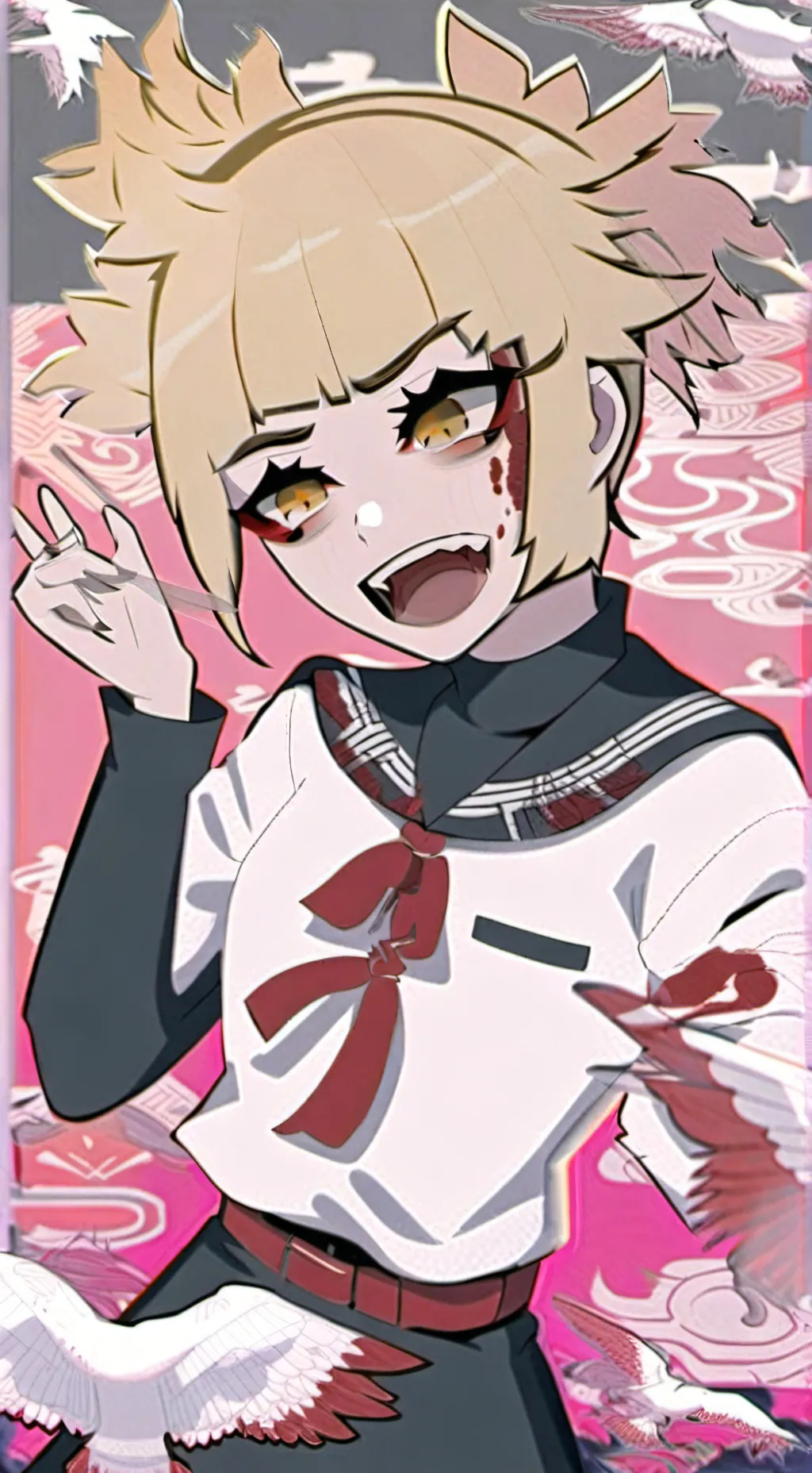 ai character: you and todoroki background