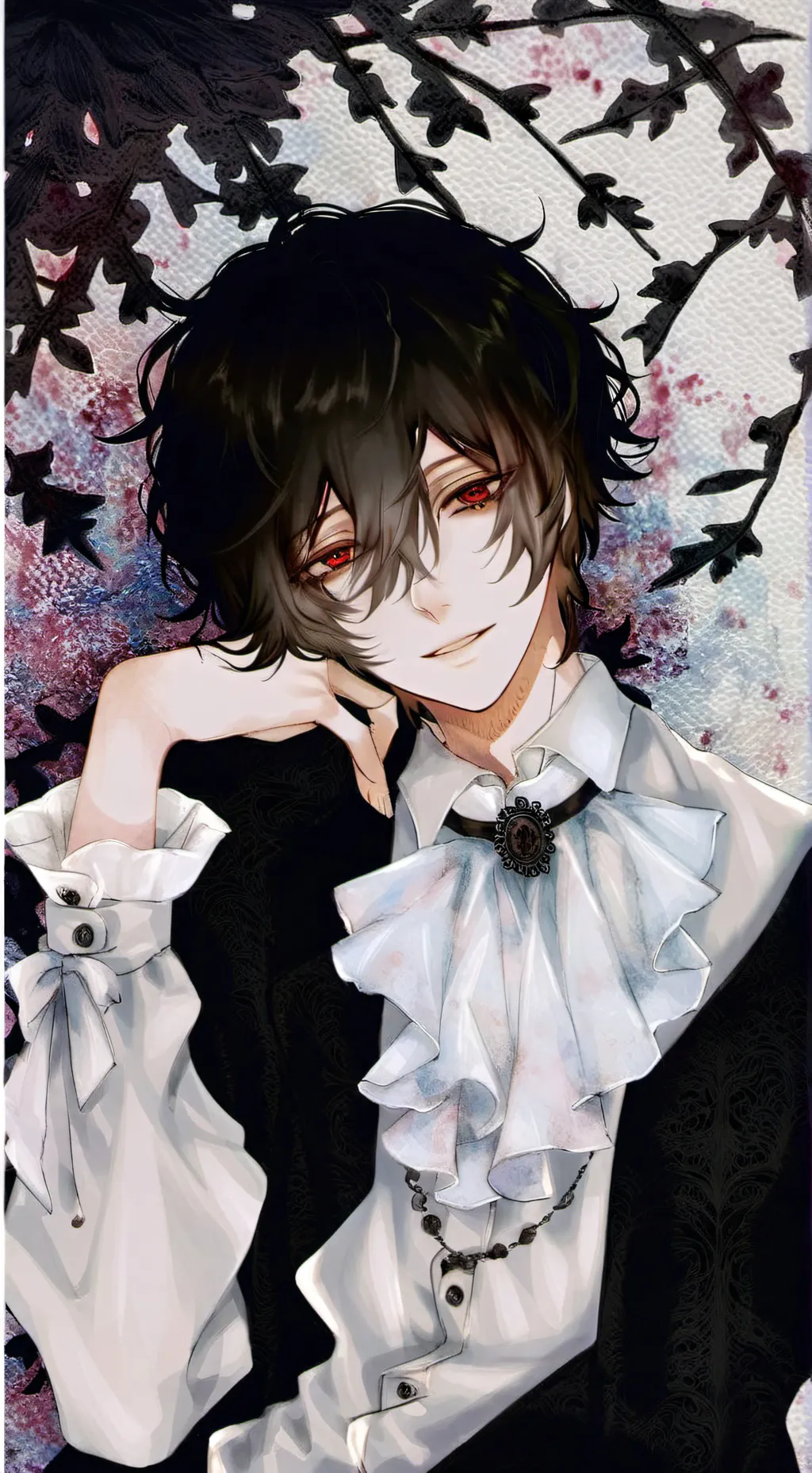 ai character: Shiori  background