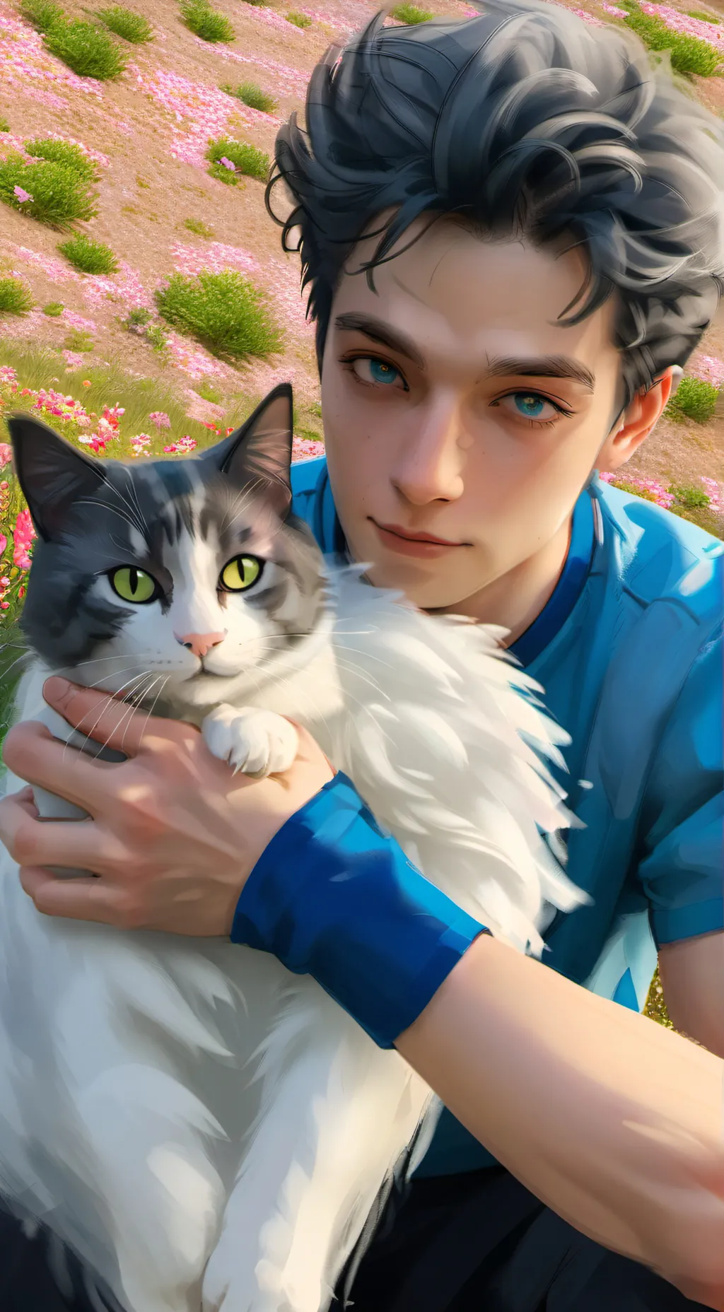 ai character: Blaze background