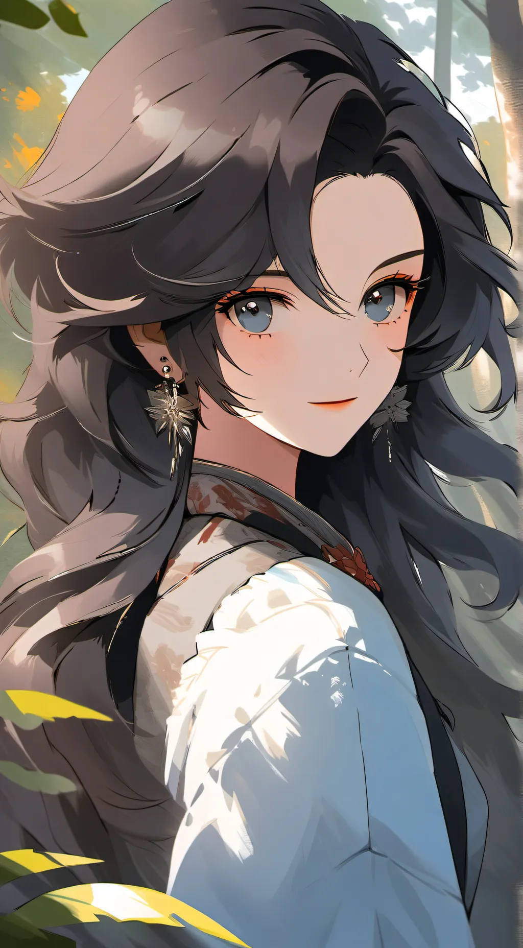 ai character: Icy subzero background