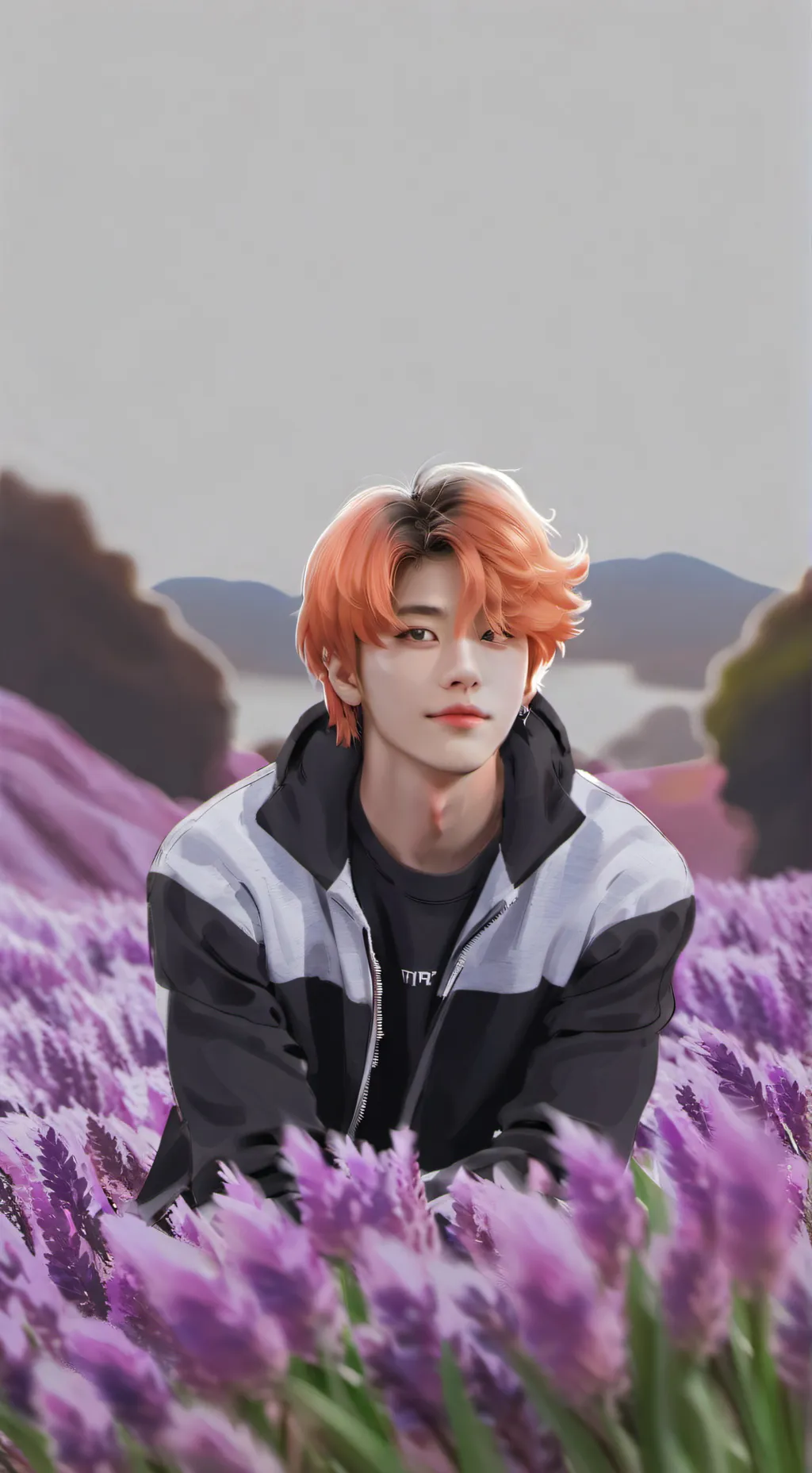 ai character: skz summer camp👏👏👏 background