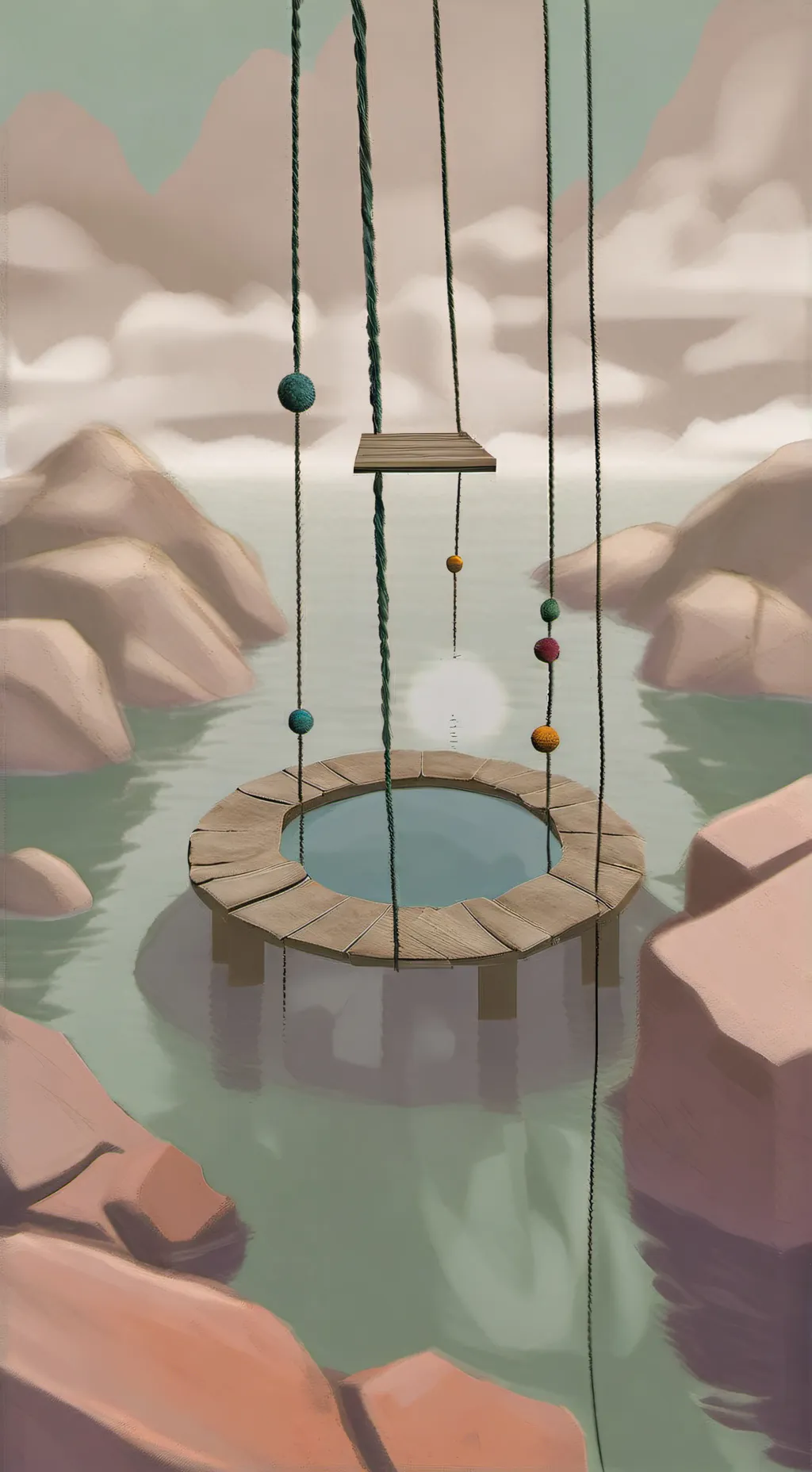 ai character: Rope fight background