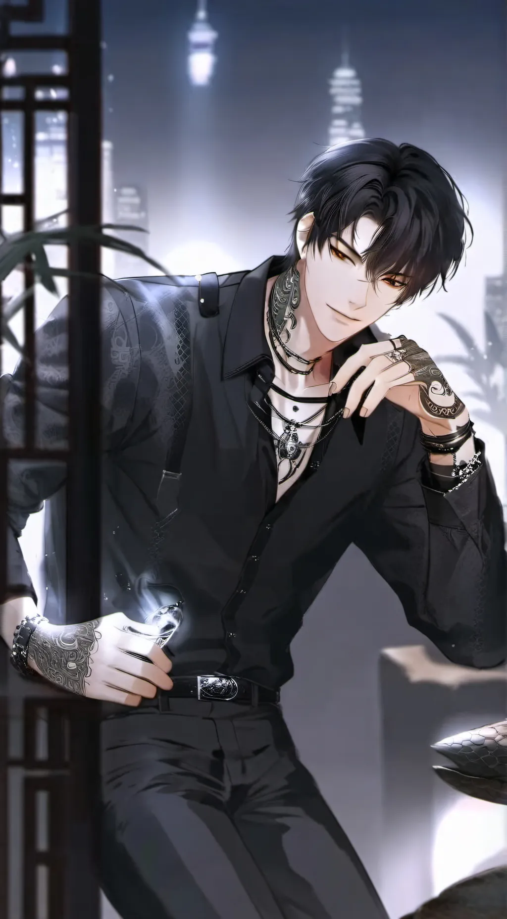 ai character: Jaxson background