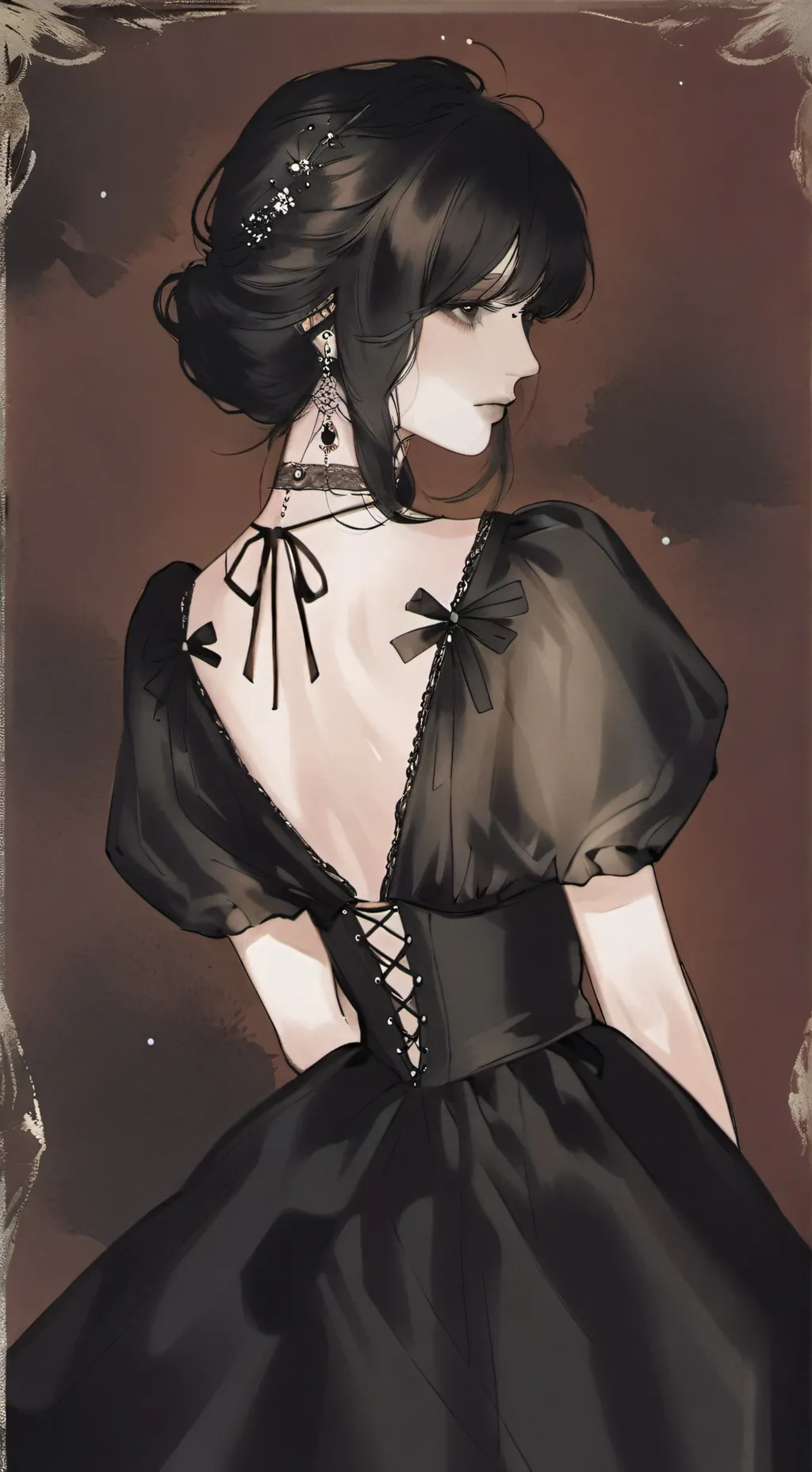 ai character: Drusilla Grimshaw~ background