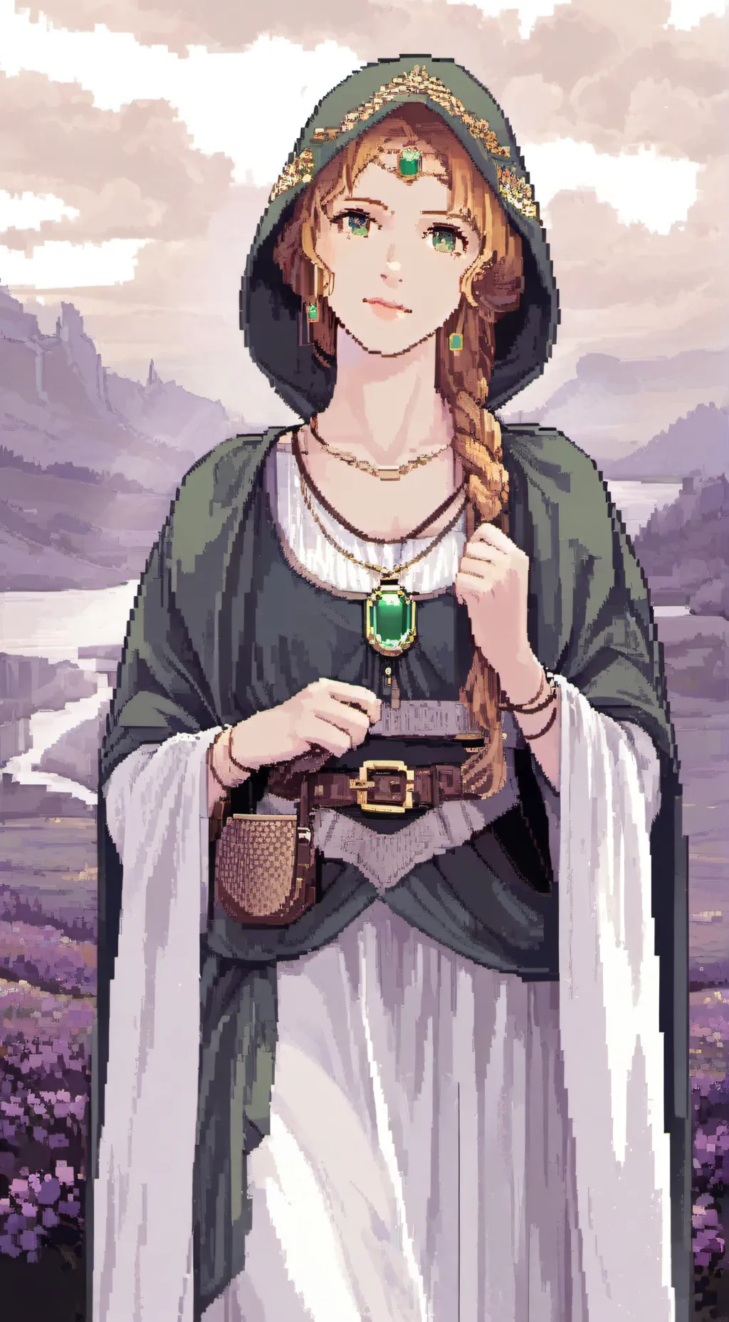 ai character: Sigyn- Norse myths background