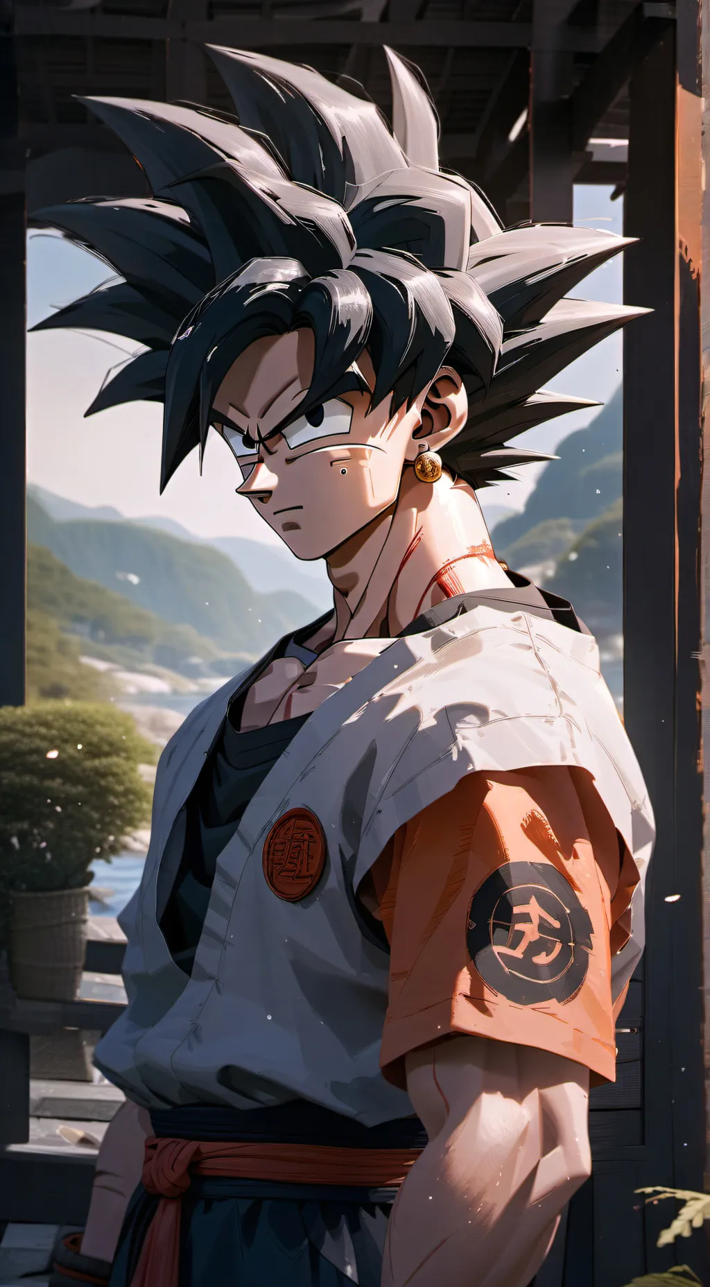 ai character: Goku background