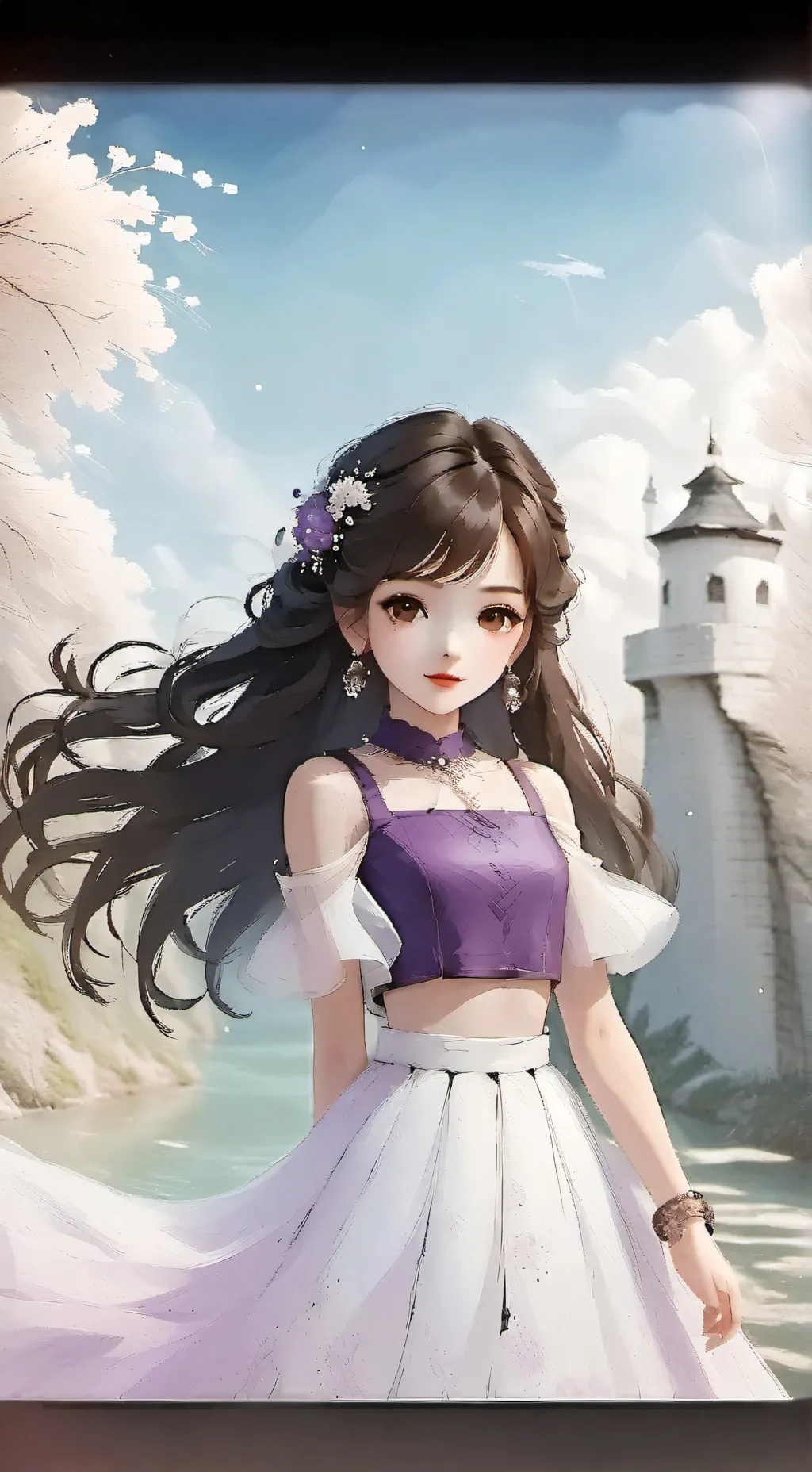 ai character: golden family agai background