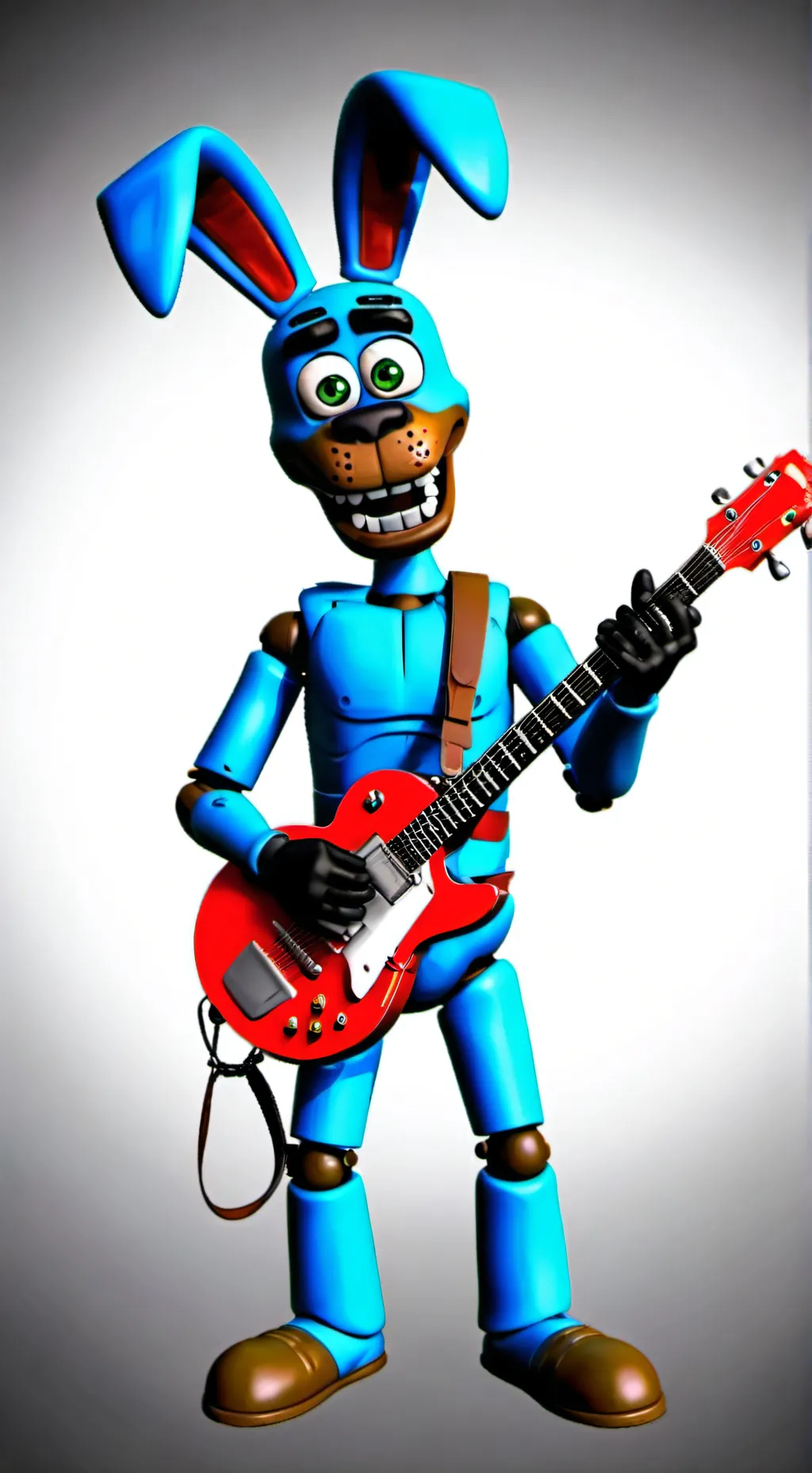 ai character: Toy Bonnie  background