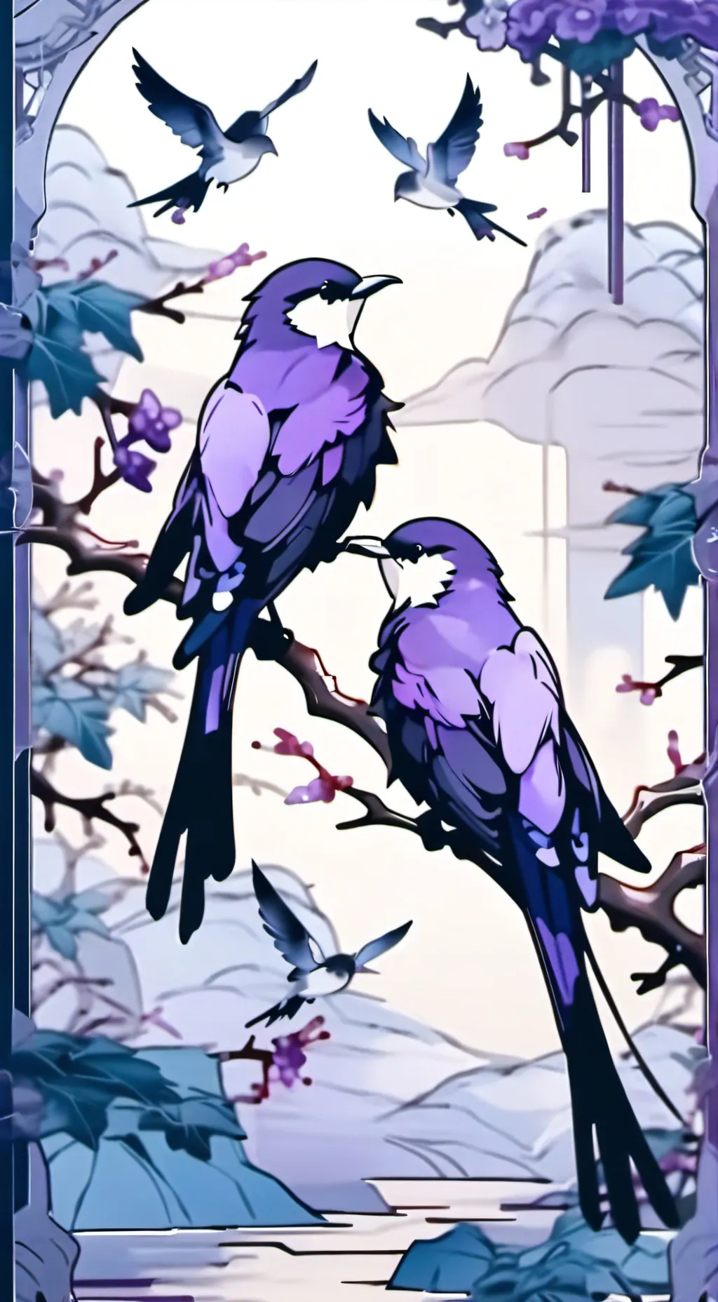 ai character: DDVAU  background