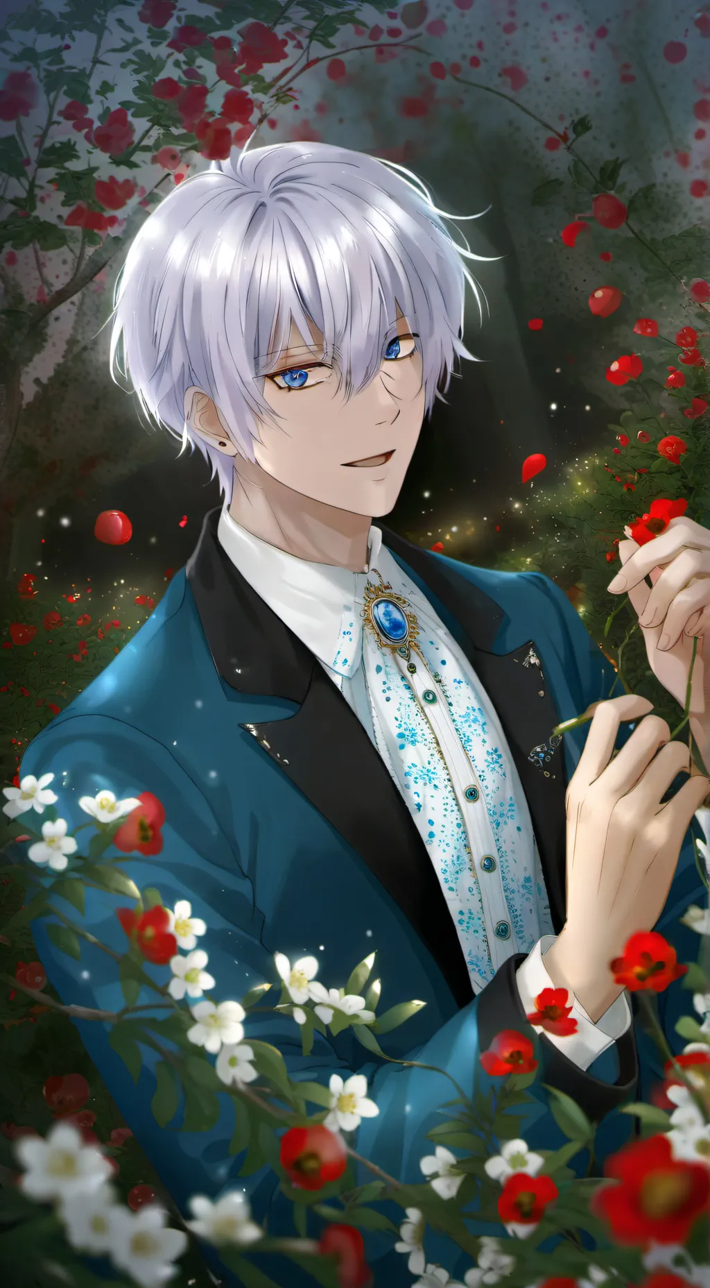 ai character: gojo background