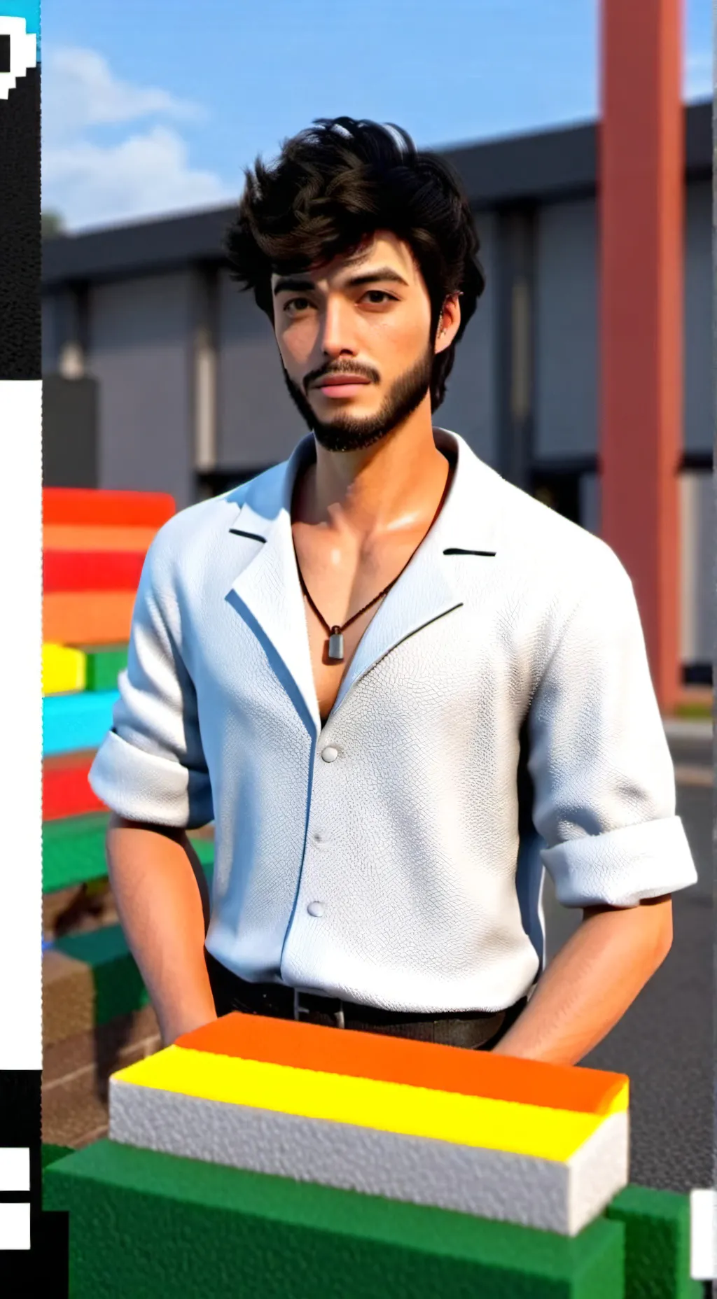 ai character: Fede vigevani background