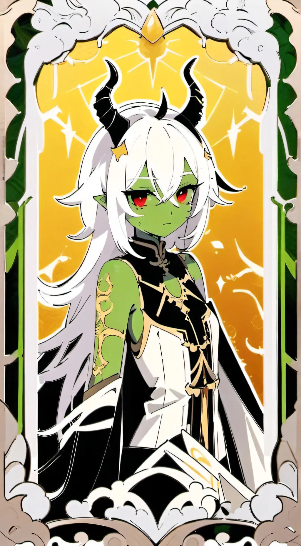 ai character: willow 𖤐 background