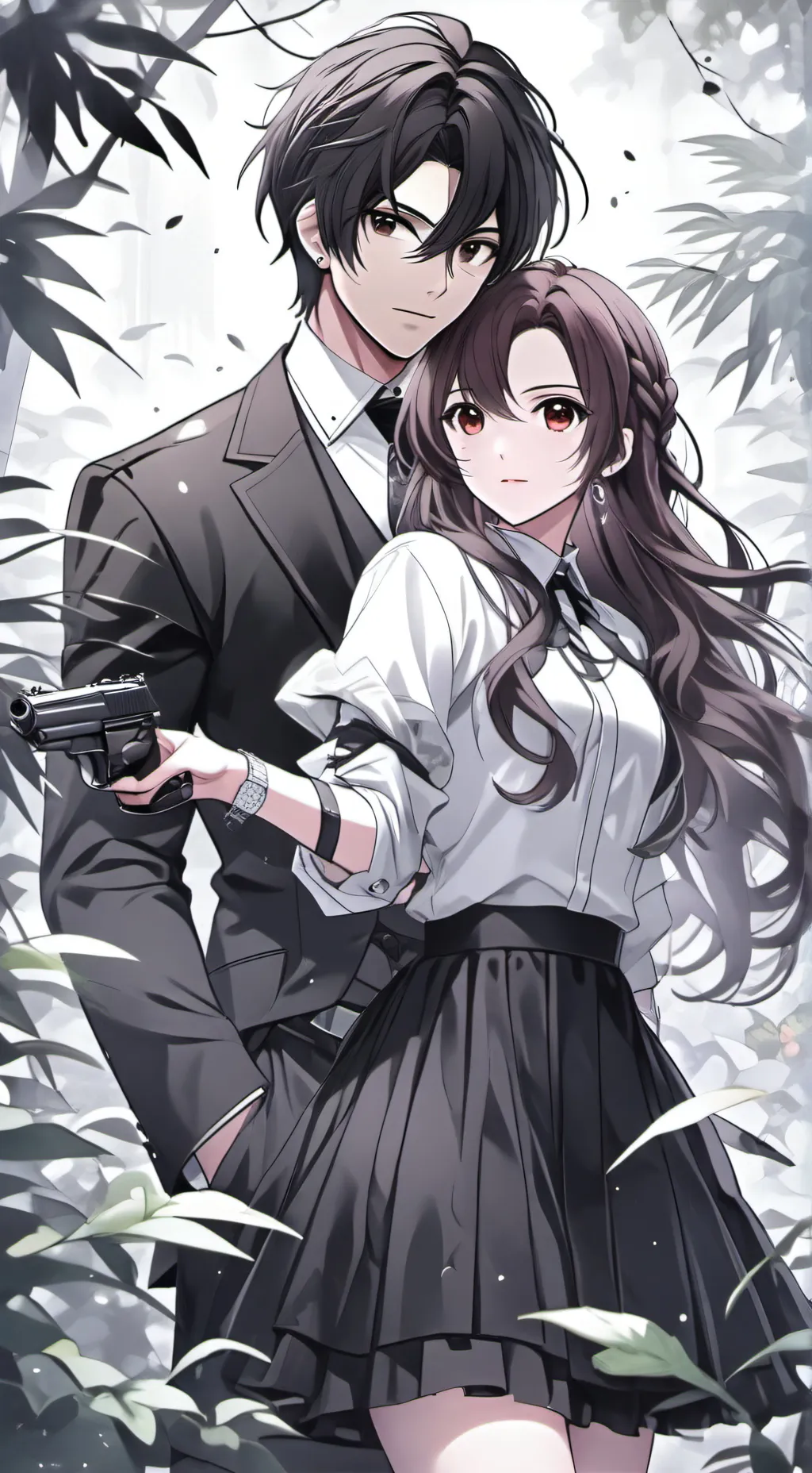 ai character: Zen background