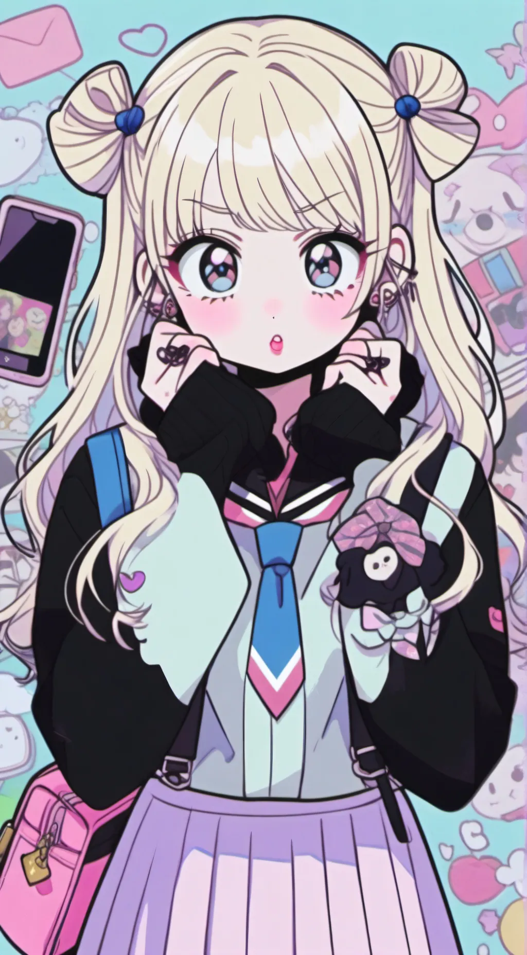 ai character: Brat challenge background