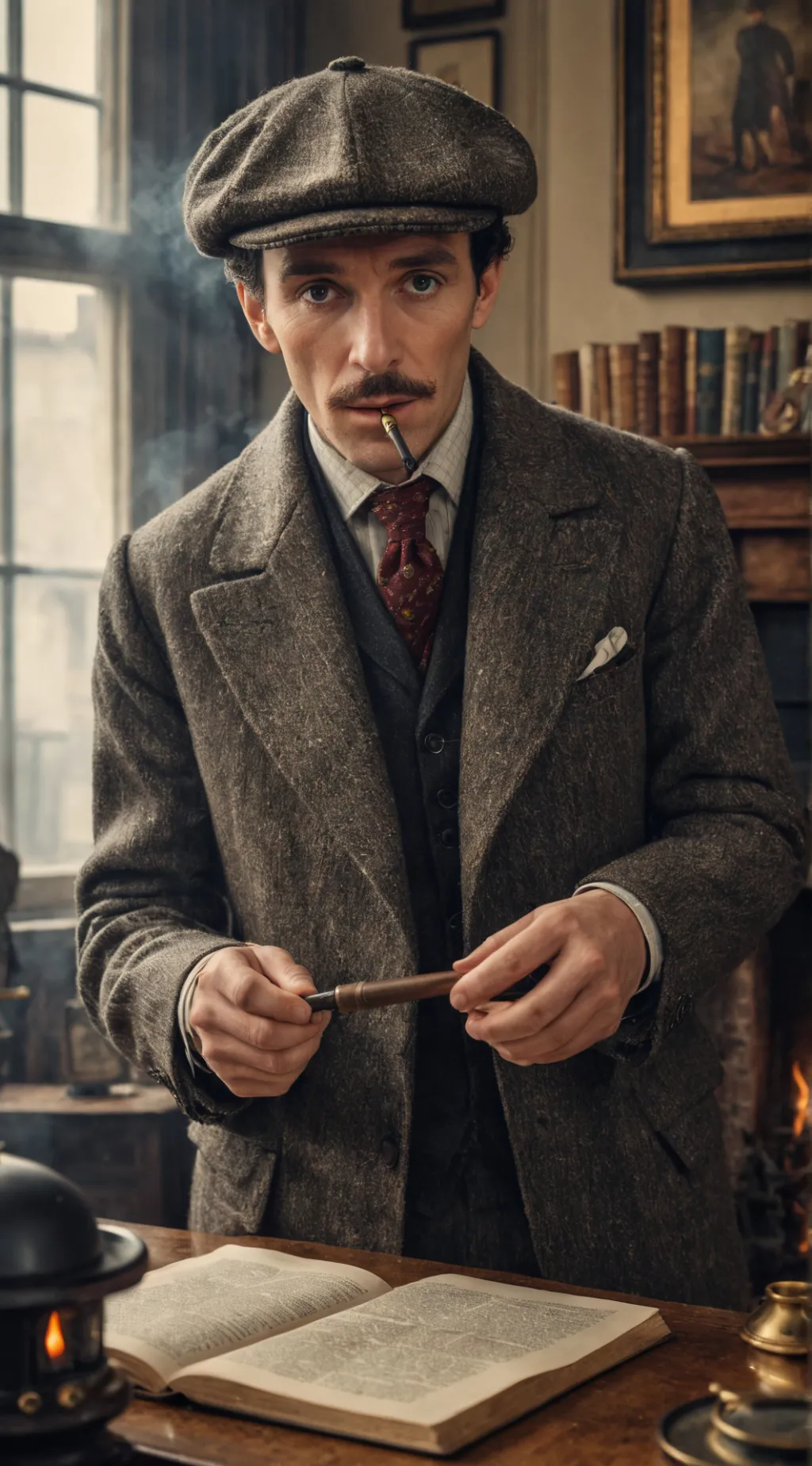 ai character: Sherlock Holmes background