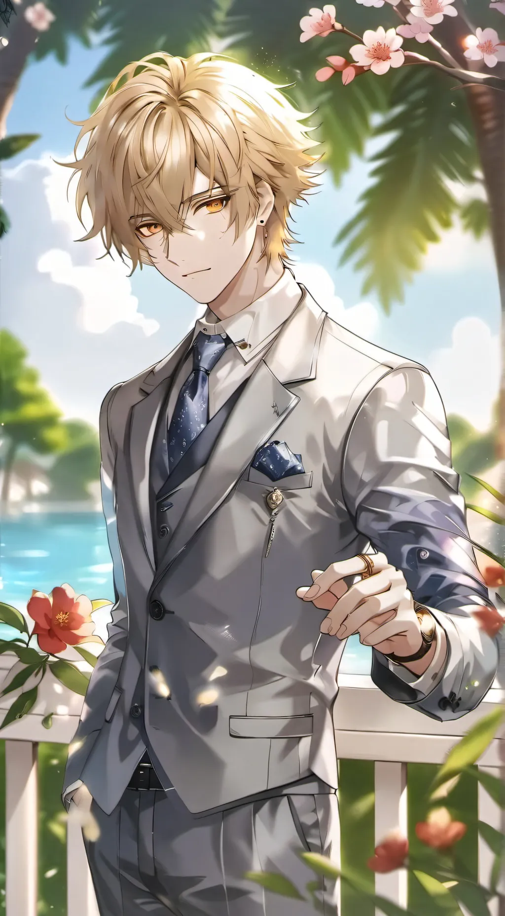 ai character: Max background