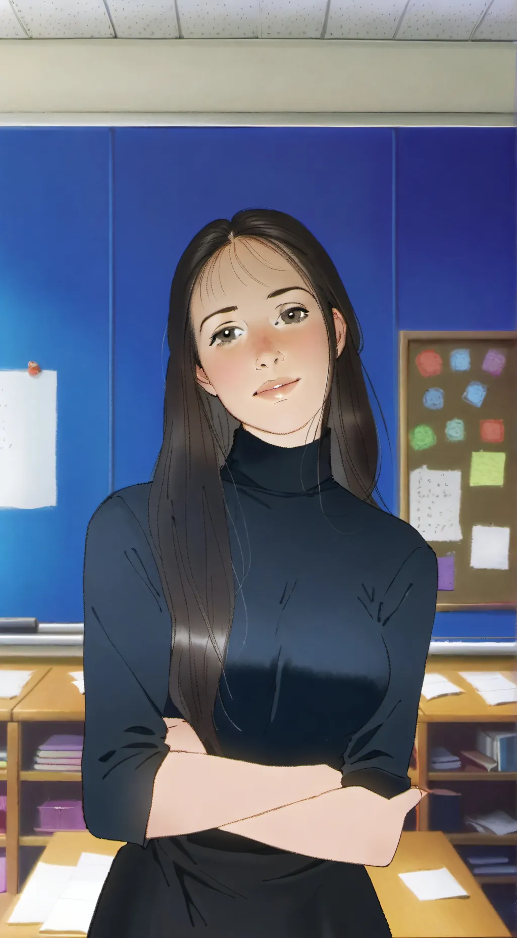 ai character: Erica background