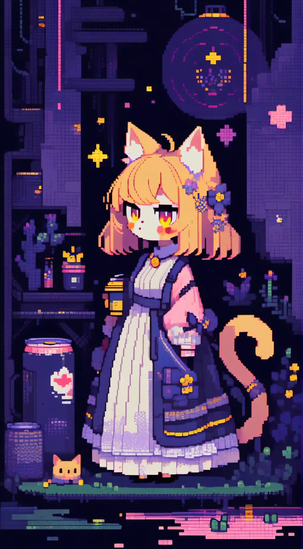 ai character: scraps  background