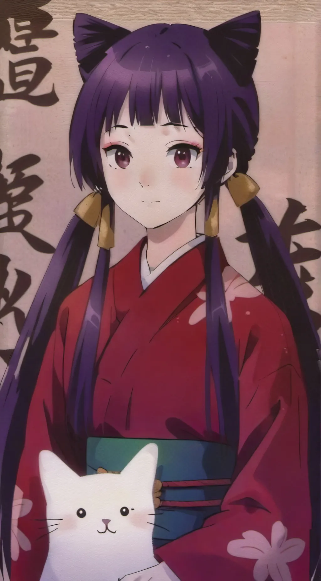 ai character: Kamiki Izumo background