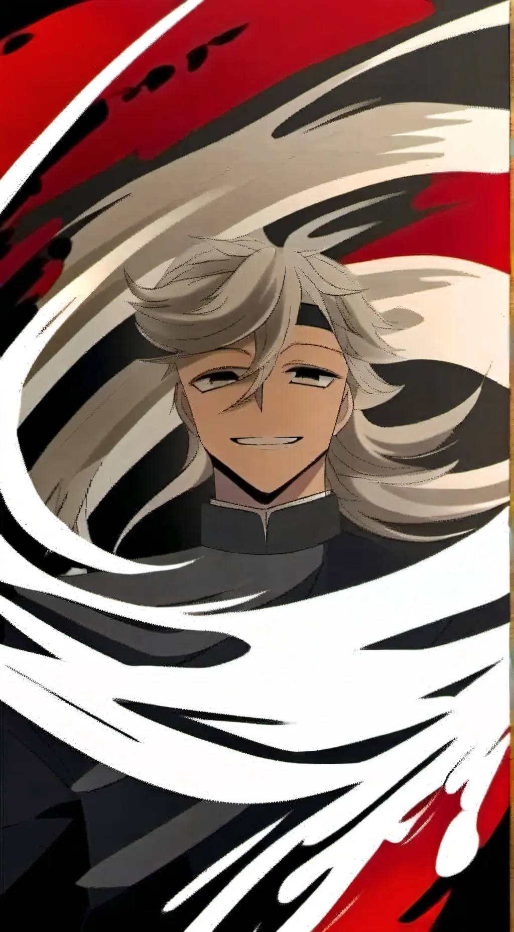 ai character: douma: muzan: background