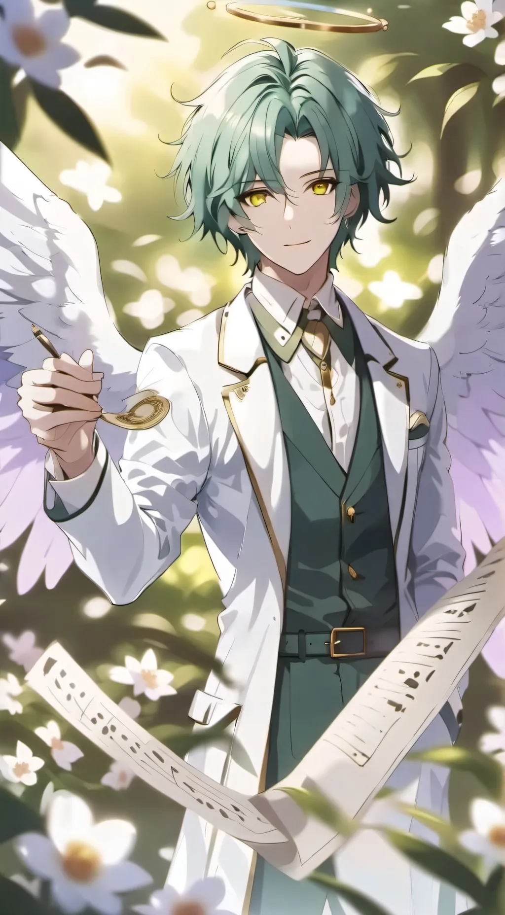 ai character: Vert Verta background