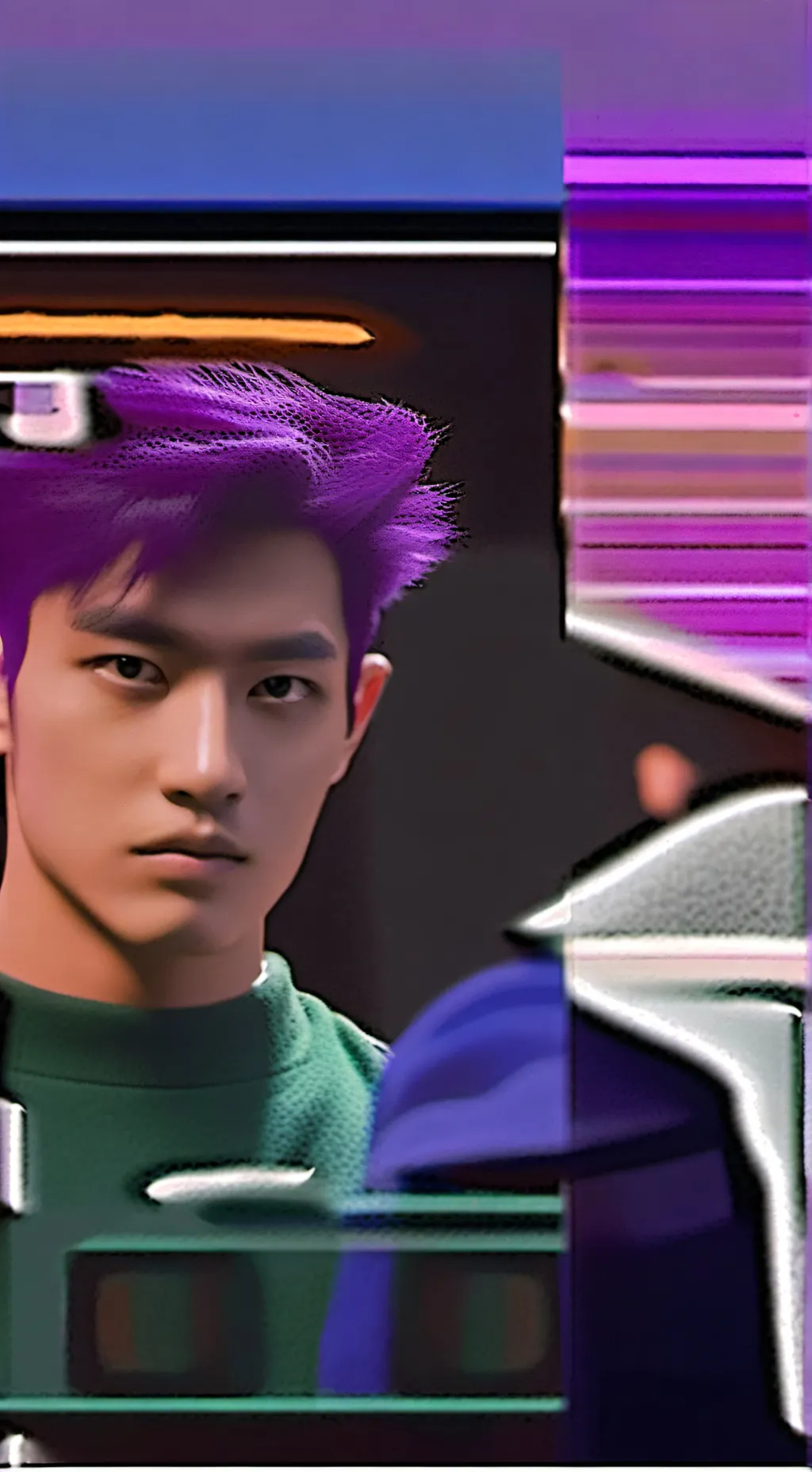 ai character: Thanos  background