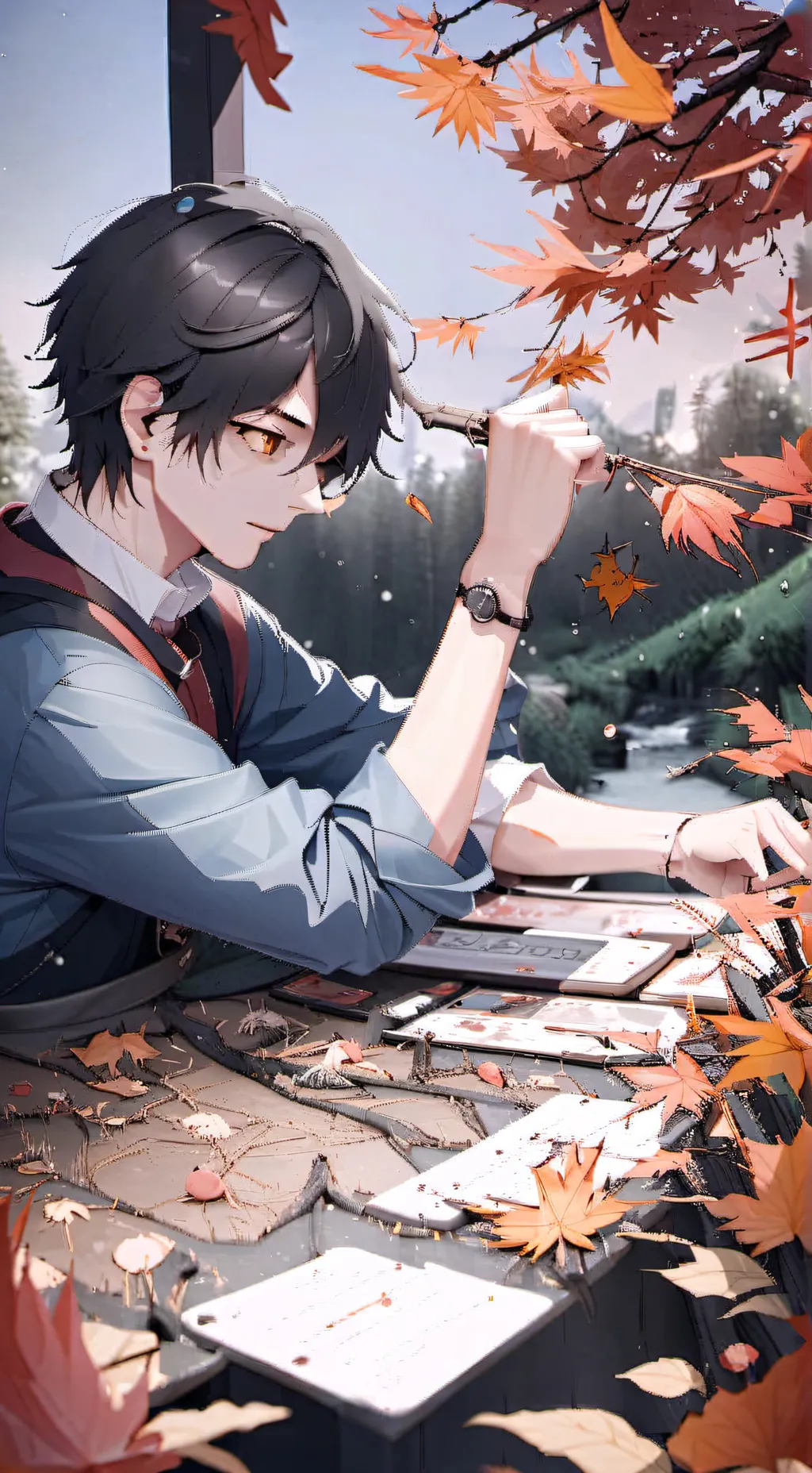 ai character: axel background