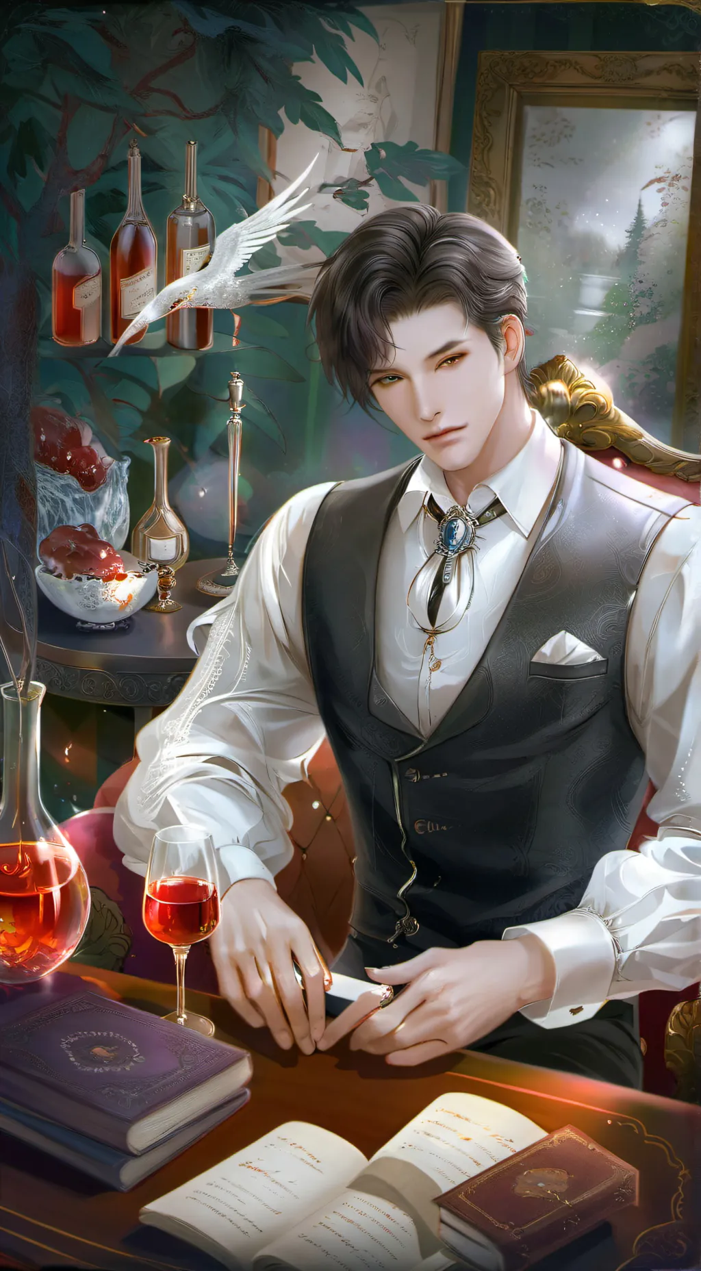 ai character: Dw pick me... background