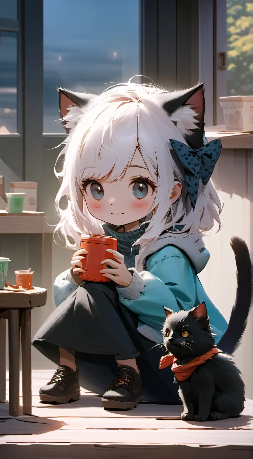 ai character: your cat/kitten background
