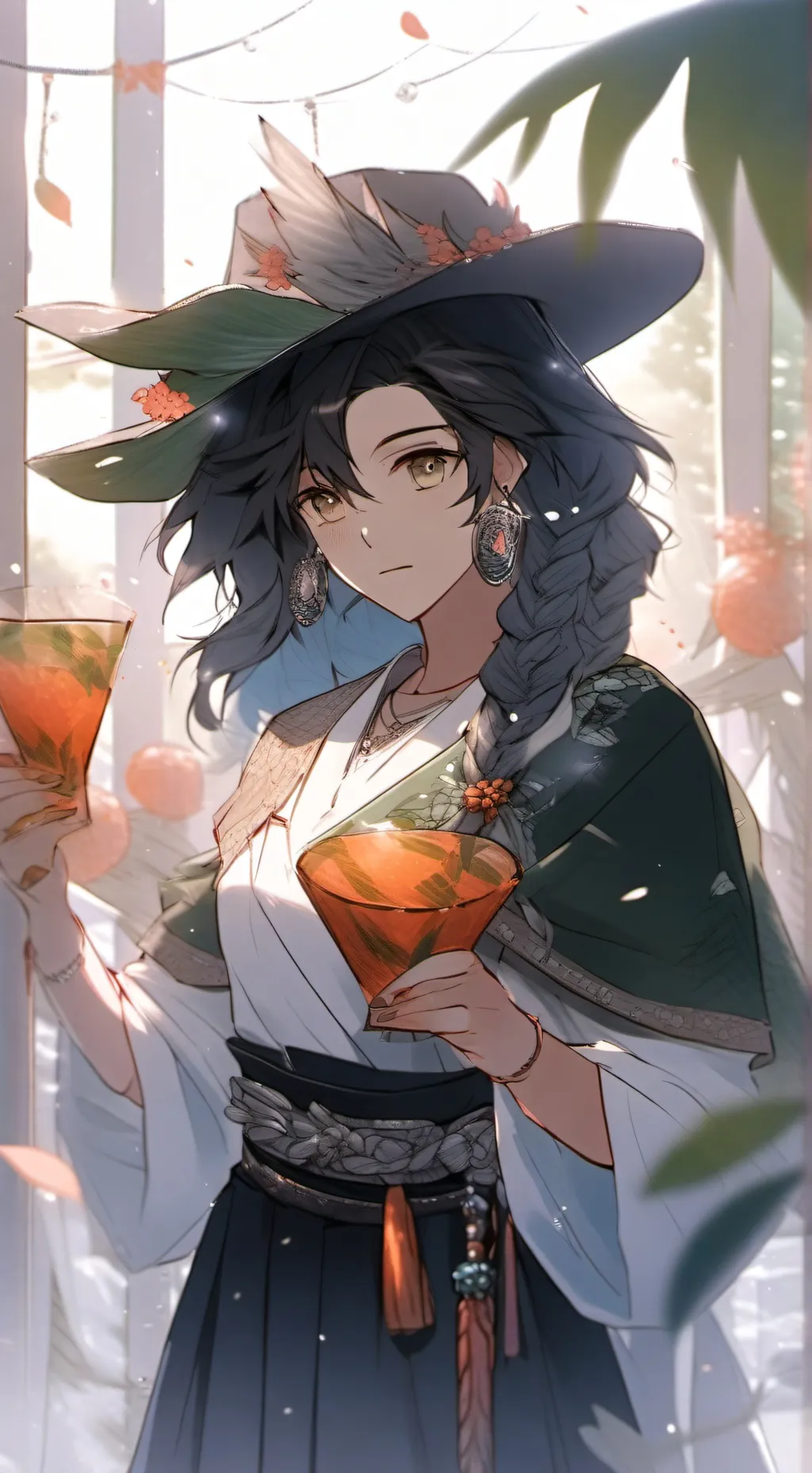 ai character: KANAE KOCHO background