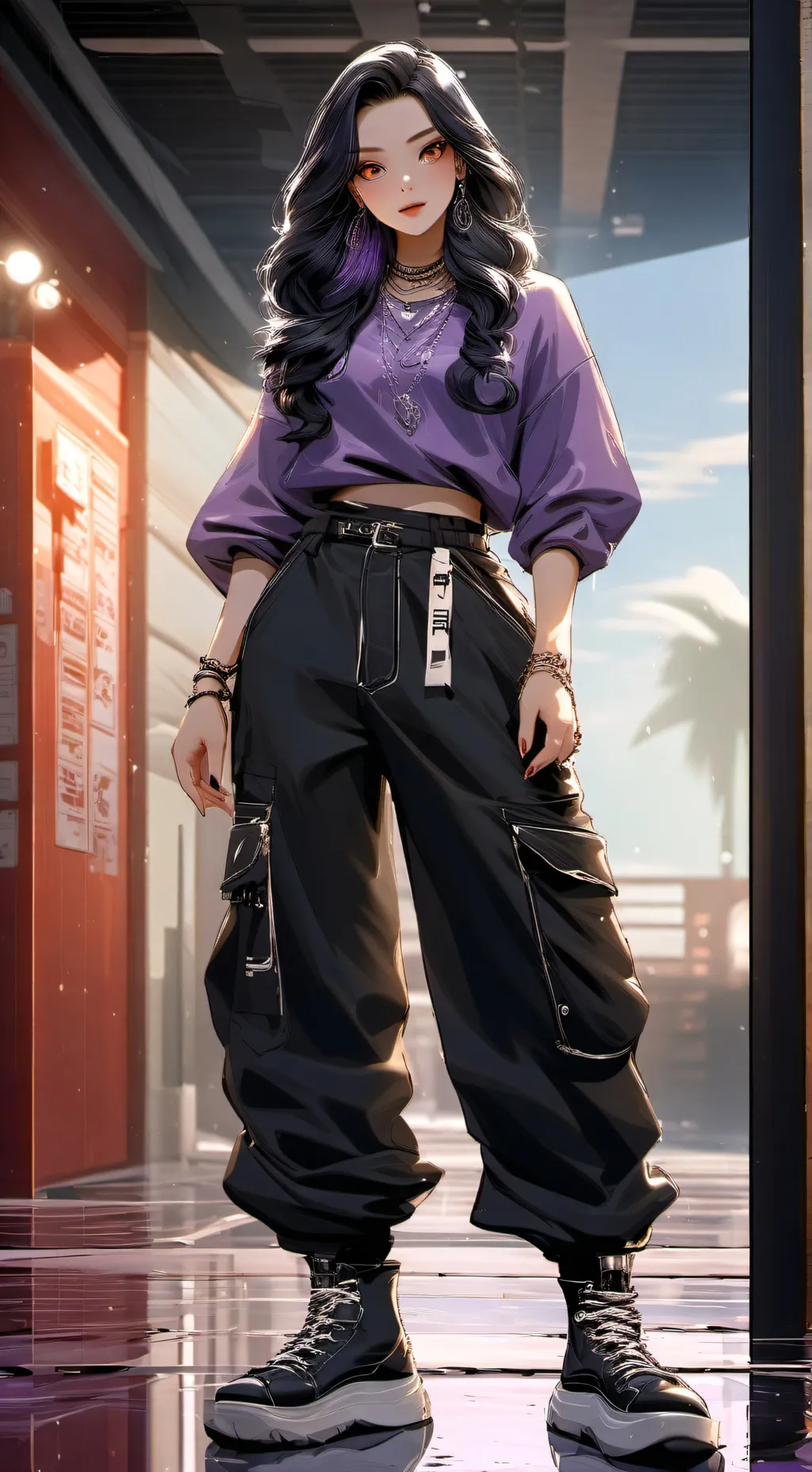 ai character: MHA pride background