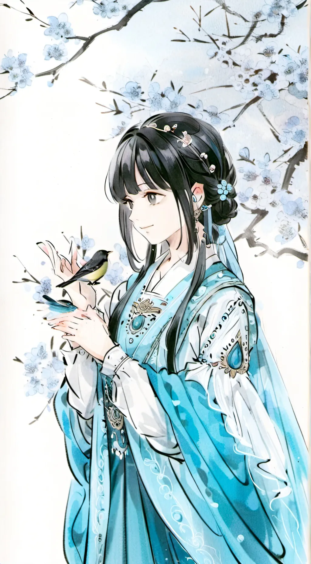 ai character: Kny new Hashira background