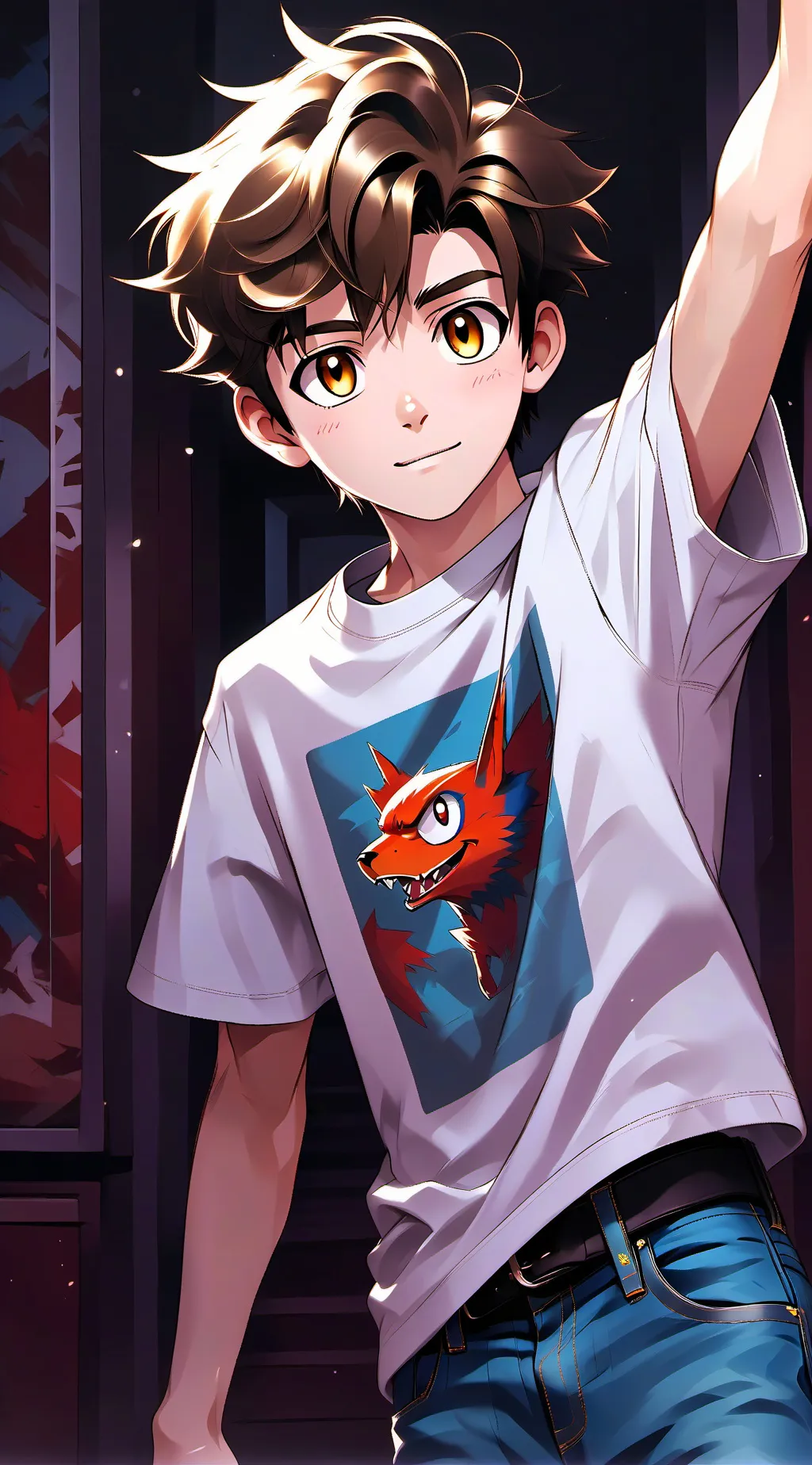 ai character: alex background