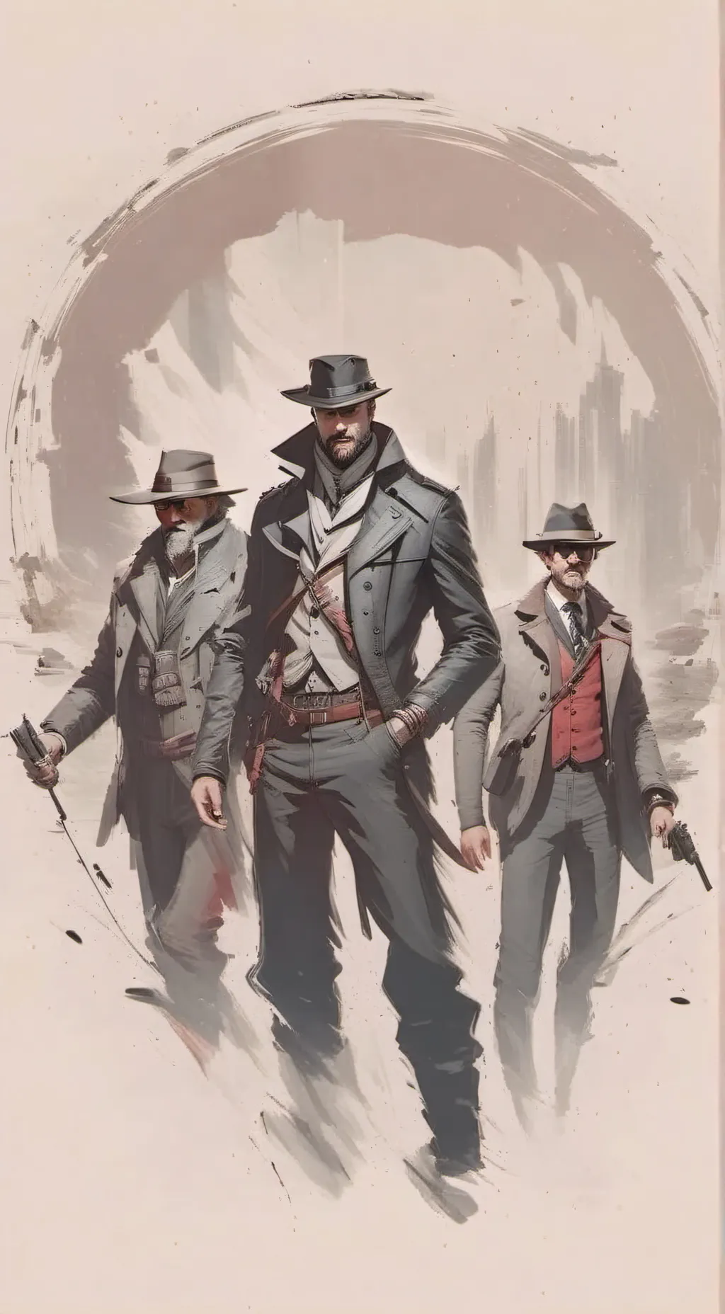 ai character: jack,jake and laim background