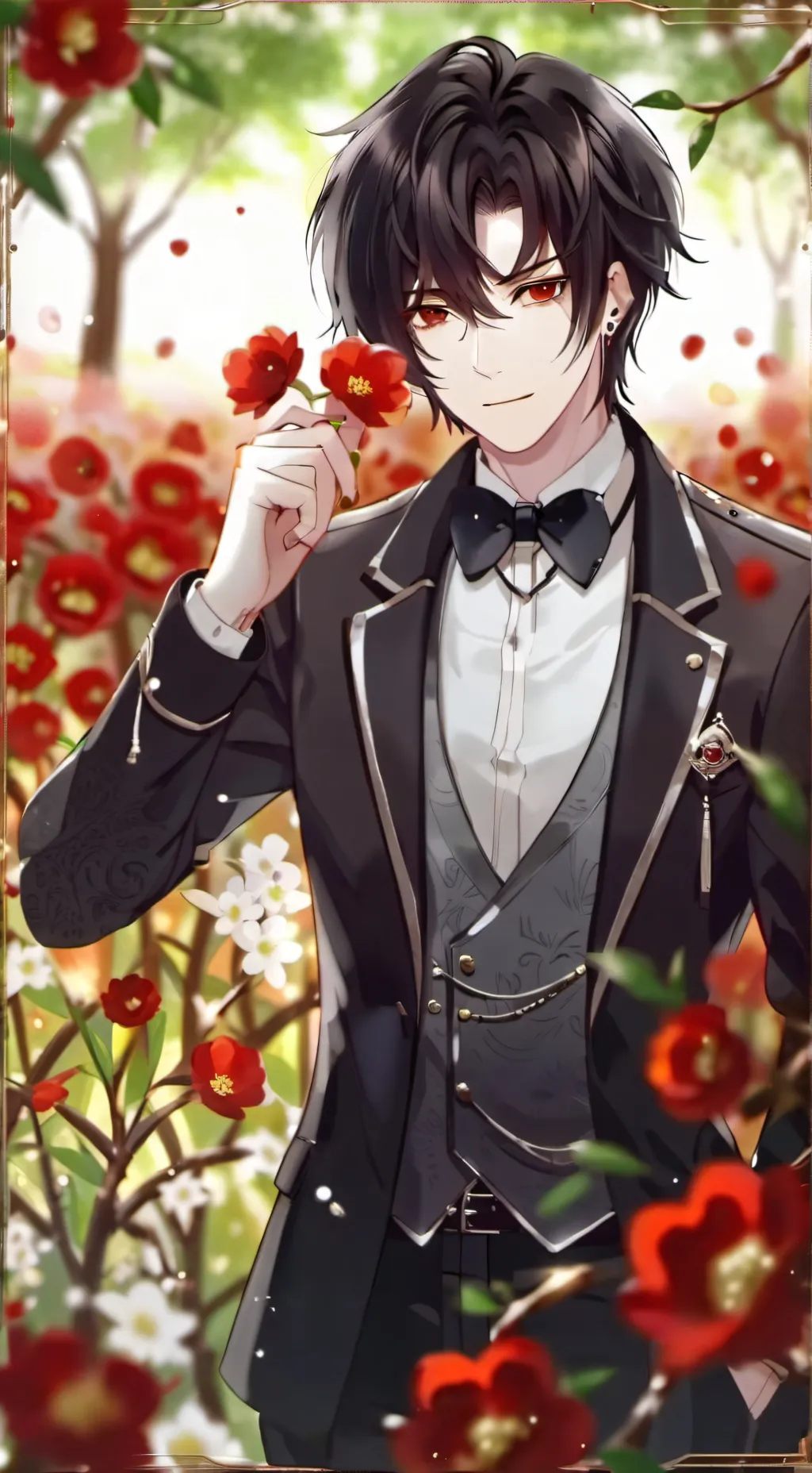 ai character: Lucifer  background