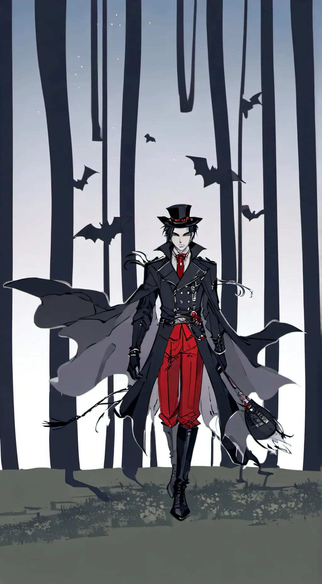 ai character: tvd background