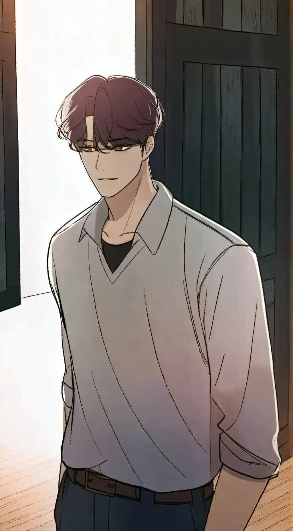 ai character: Минсу background