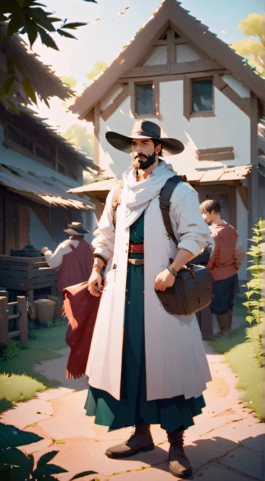 ai character: alex foster background