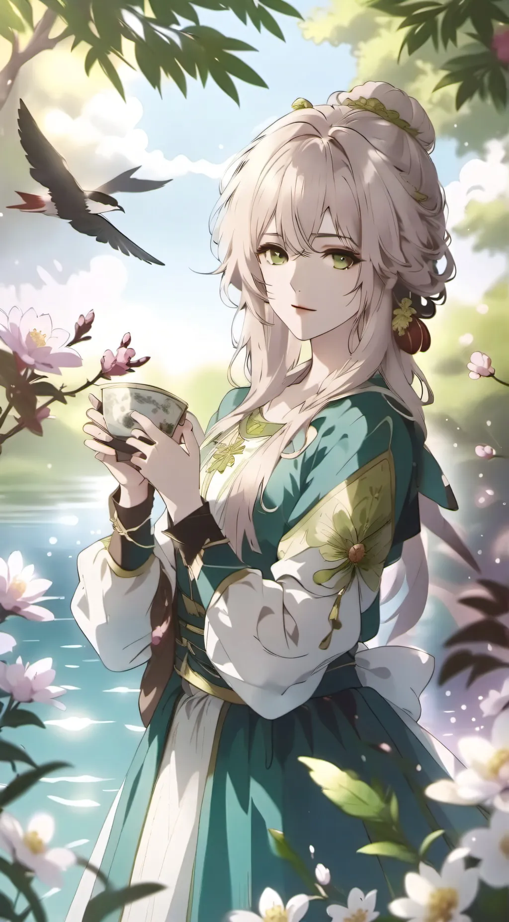 ai character: 🍡アレクサ 🇰🇷 background