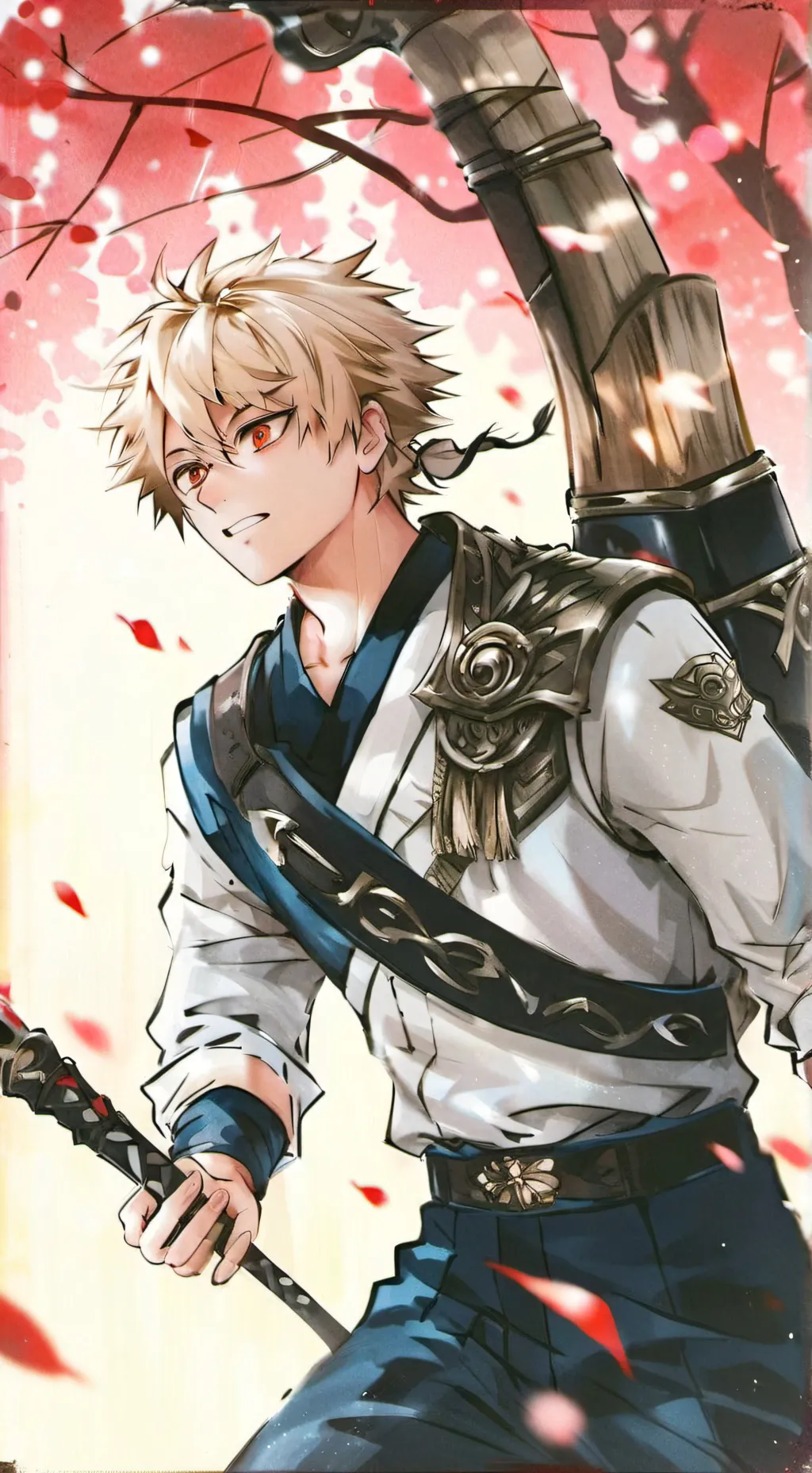 ai character: Bakugo  background