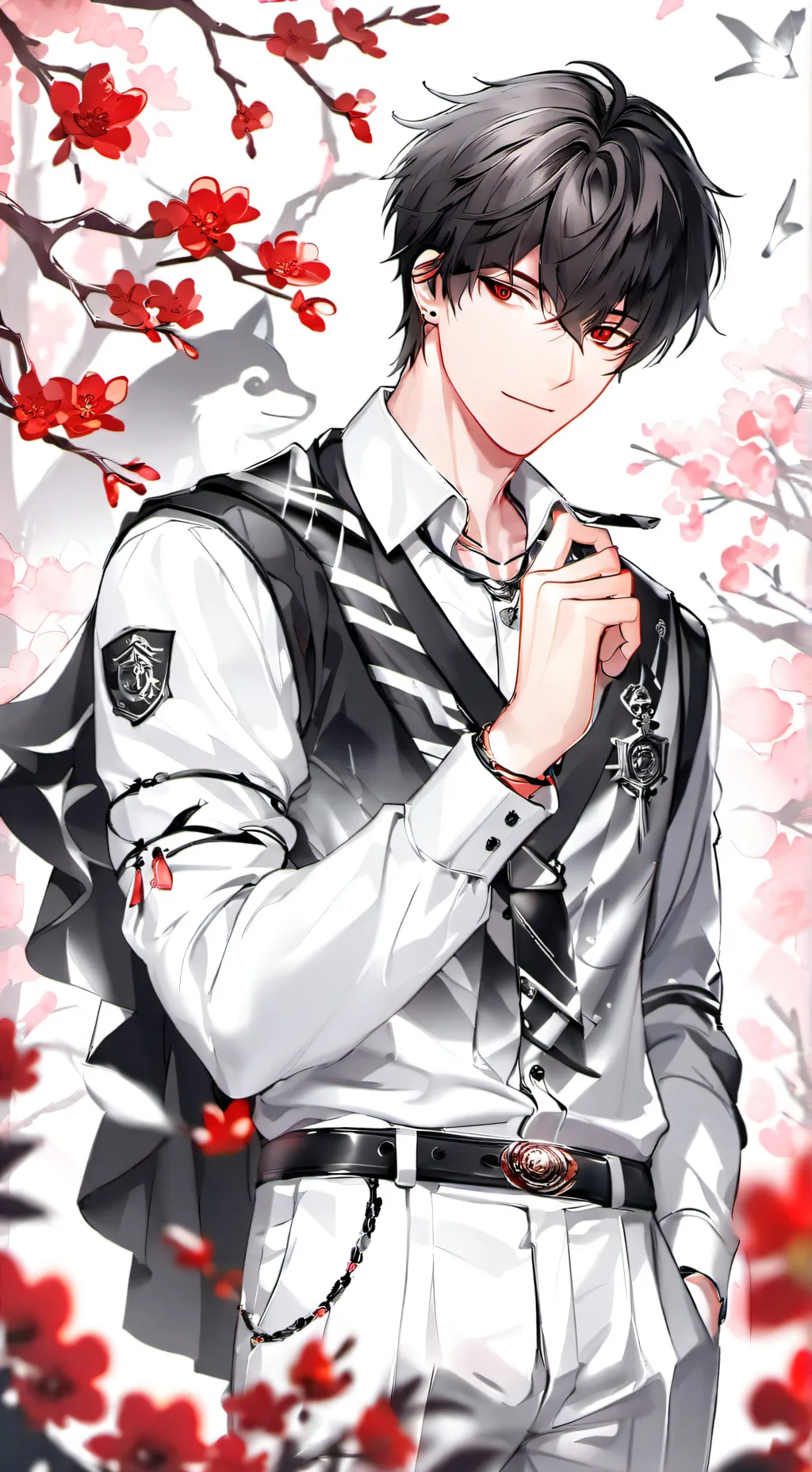 ai character: Hayato background
