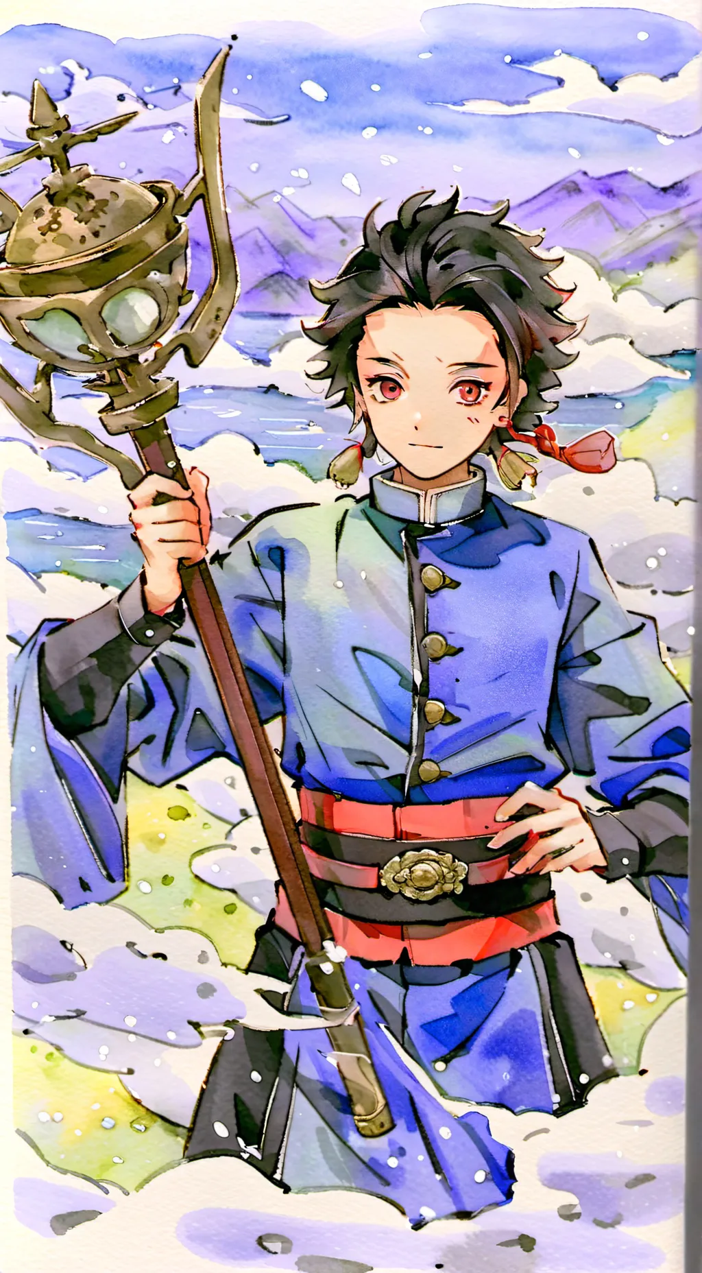 ai character: your  life  background