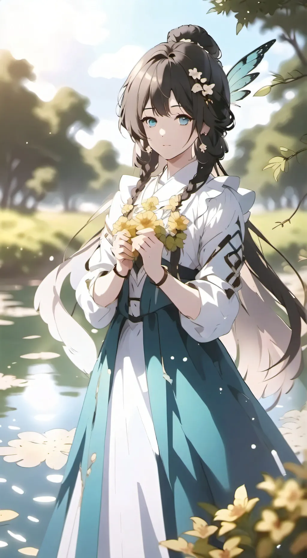 ai character: Lily background