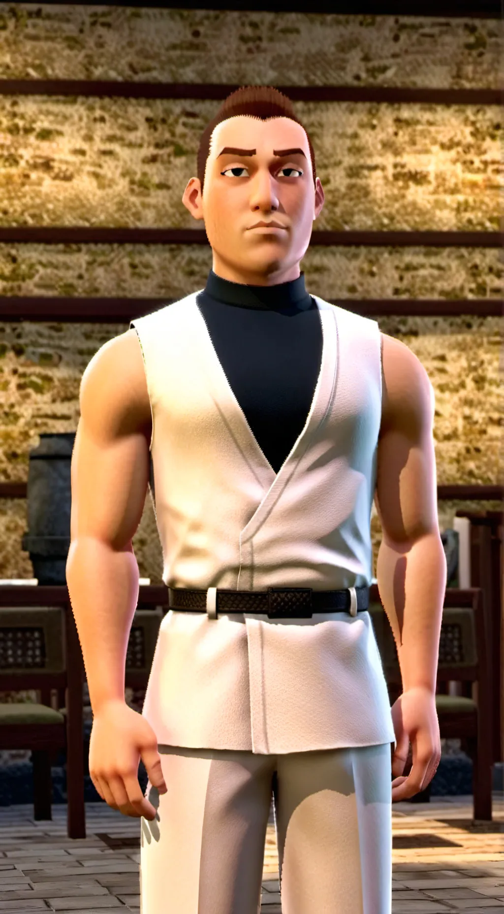 ai character: Boss ￼ background